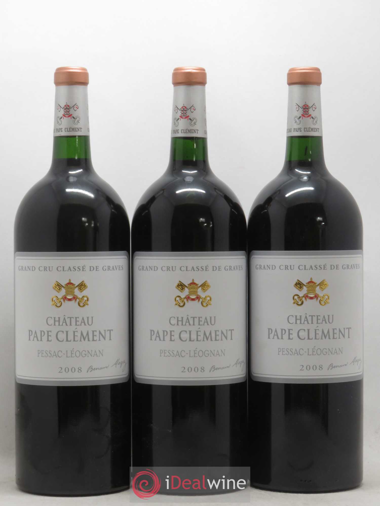 Château Pape Clément Cru Classé de Graves 2008 - Lot de 6 magnums - 3