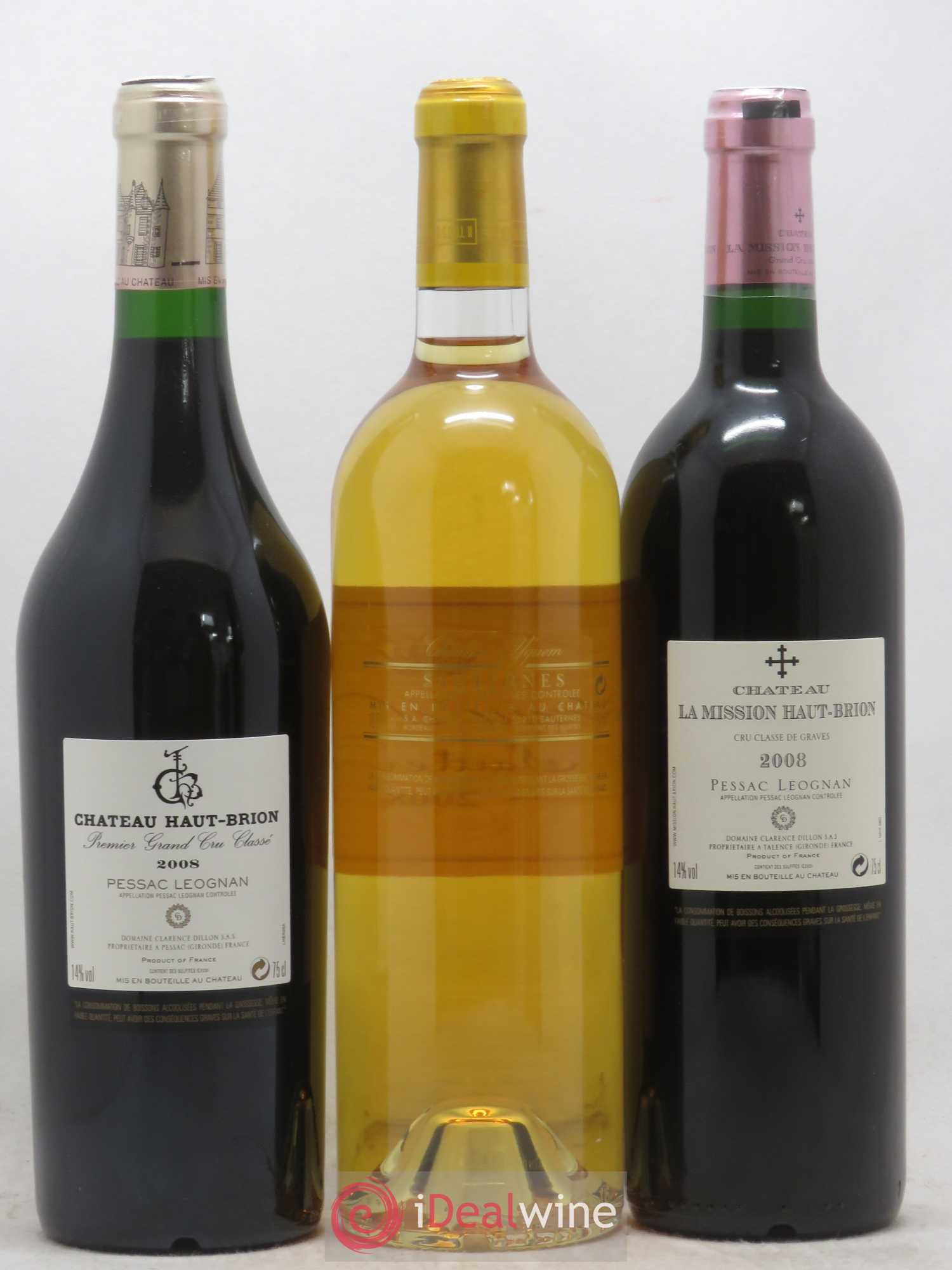 Caisse Collection Duclot 2008 2008 - Lot de 9 bouteilles - 2