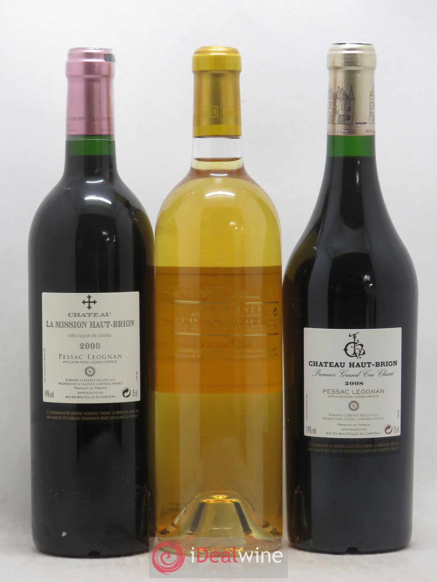 Caisse Collection Duclot 2008 2008 - Lot de 9 bouteilles - 2