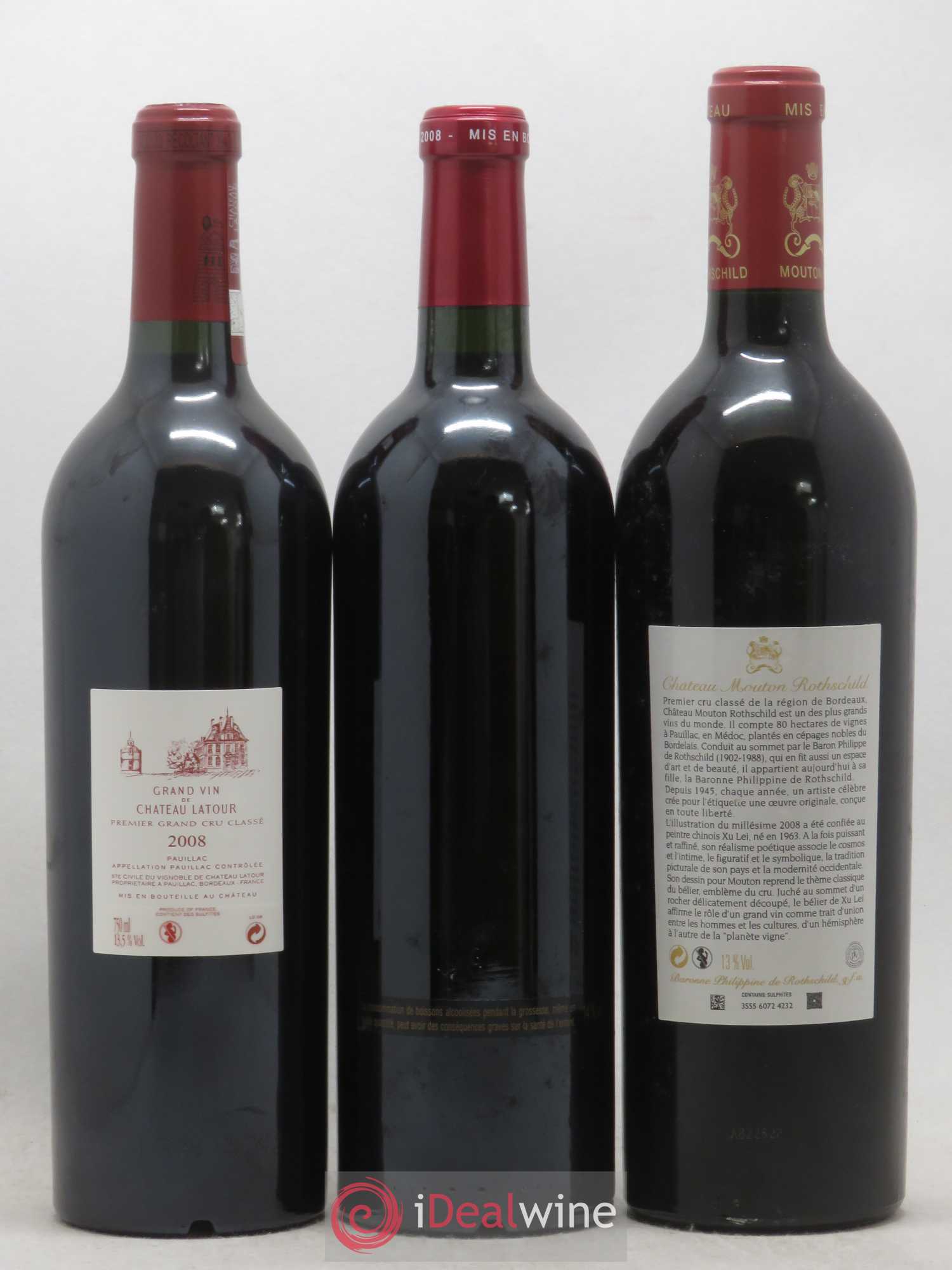Caisse Collection Duclot 2008 2008 - Lot de 9 bouteilles - 6