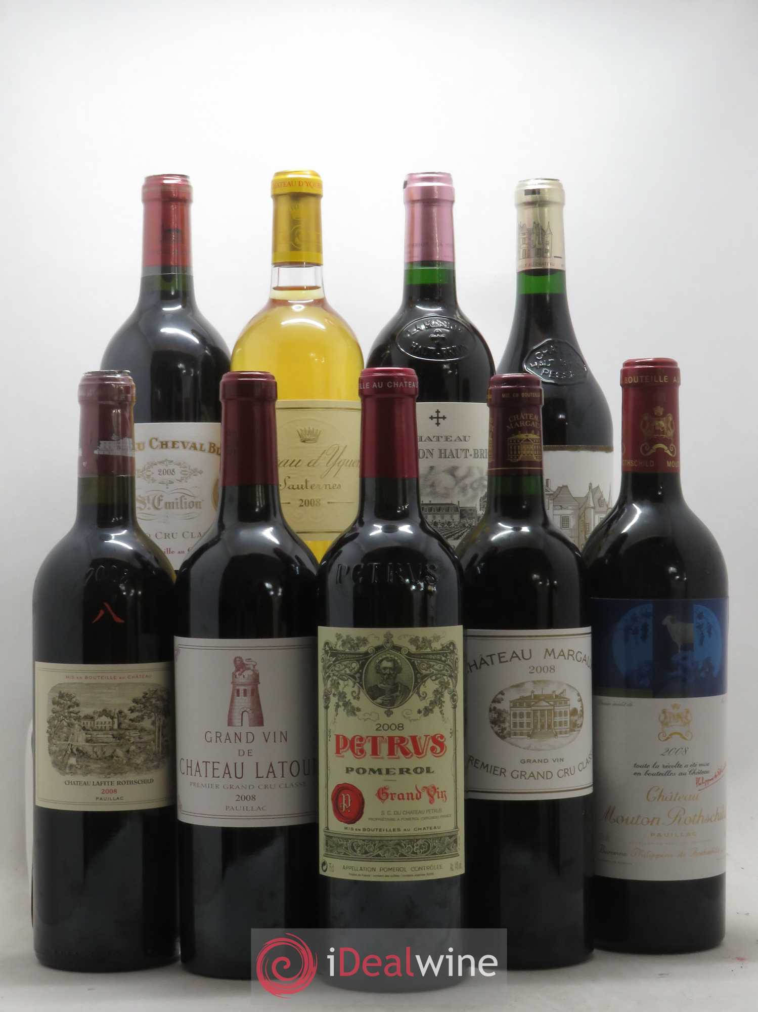 Caisse Collection Duclot 2008 2008 - Lot de 9 bouteilles - 0