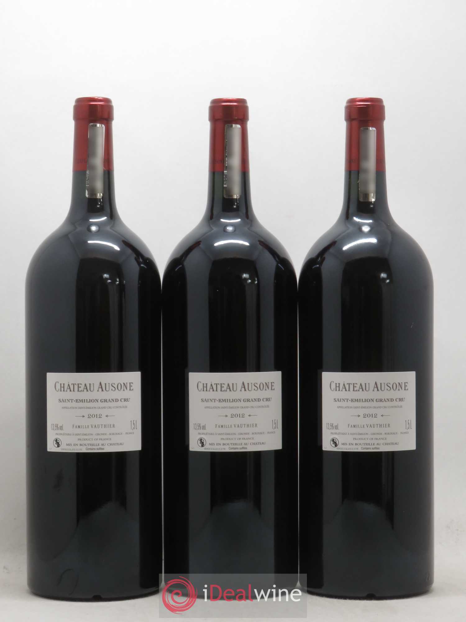 Château Ausone 1er Grand Cru Classé A 2012 - Lot de 3 magnums - 1