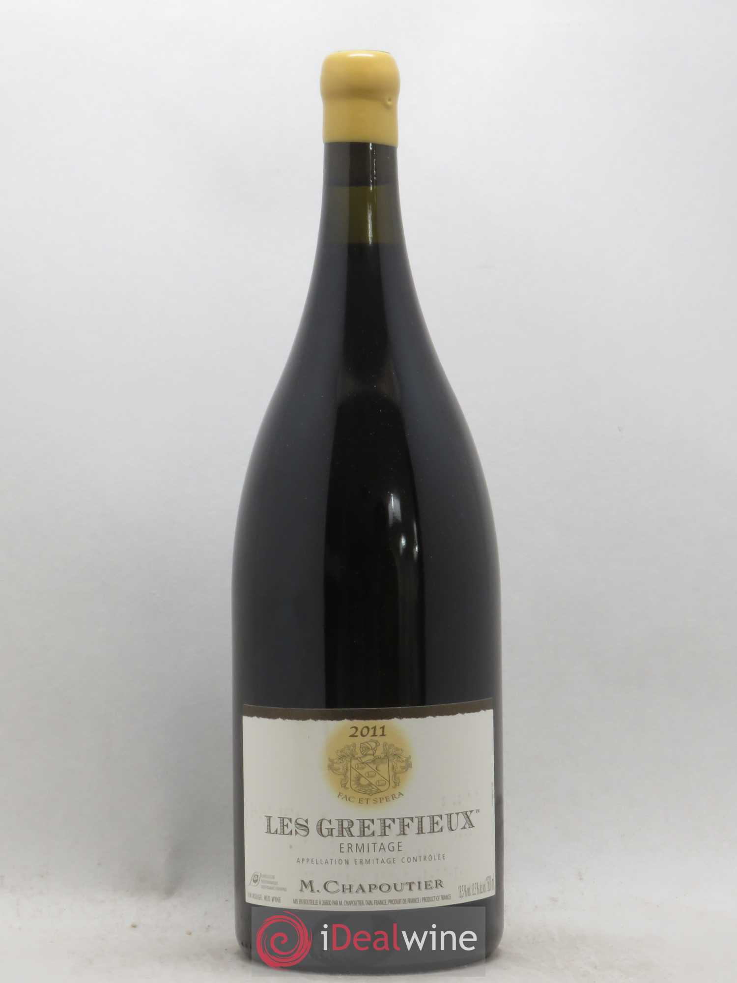 Hermitage Ermitage Les Greffieux Chapoutier 2011 - Lot de 1 magnum - 0