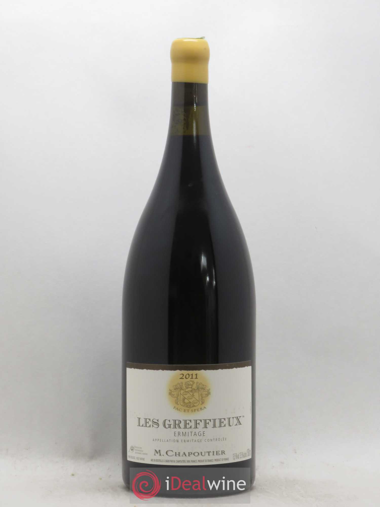 Hermitage Ermitage Les Greffieux Chapoutier 2011 - Lot de 1 magnum - 0