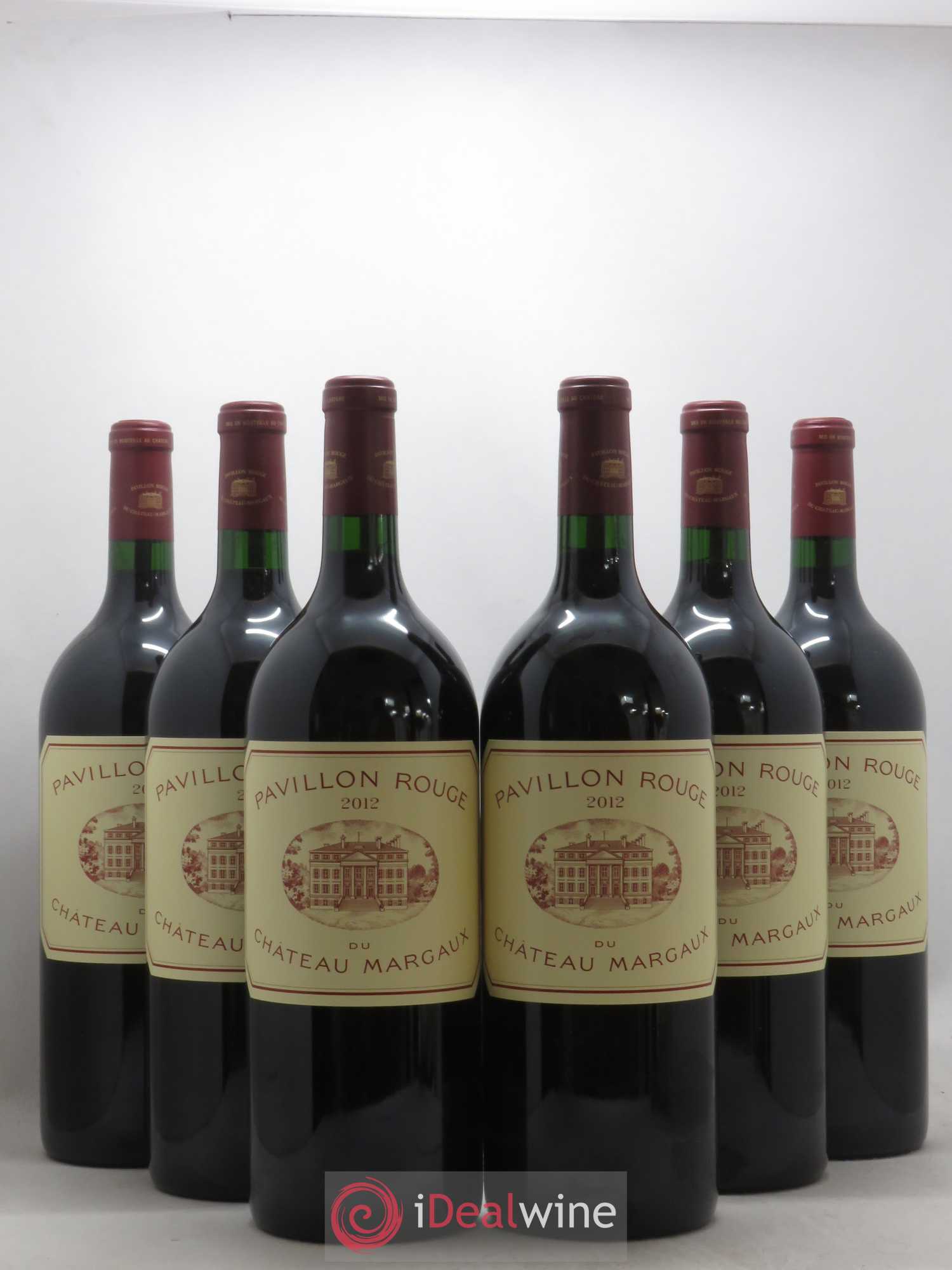Pavillon Rouge du Château Margaux Second Vin 2012 - Lot de 6 magnums - 0