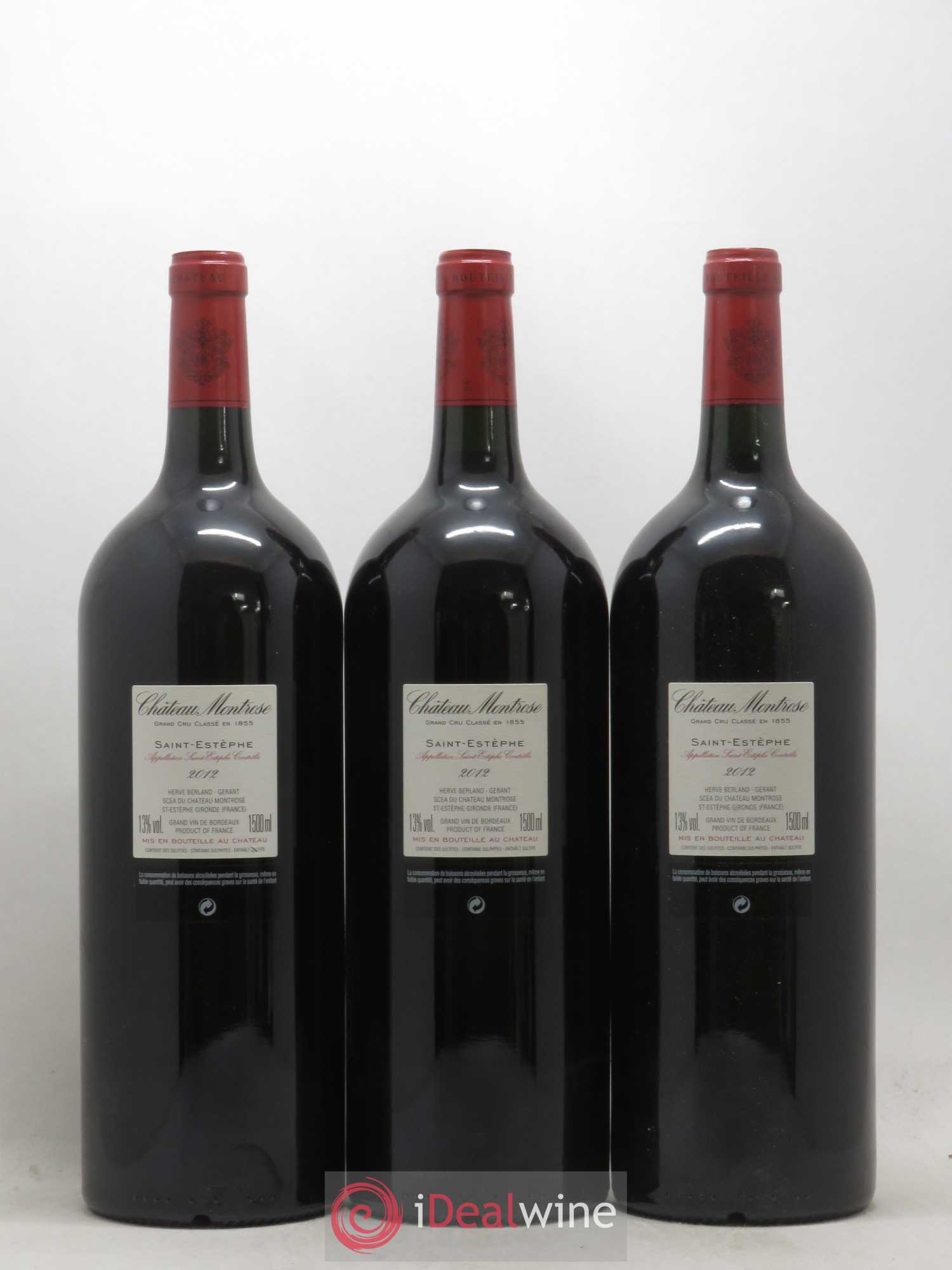 Château Montrose 2ème Grand Cru Classé 2012 - Lot de 6 magnums - 2