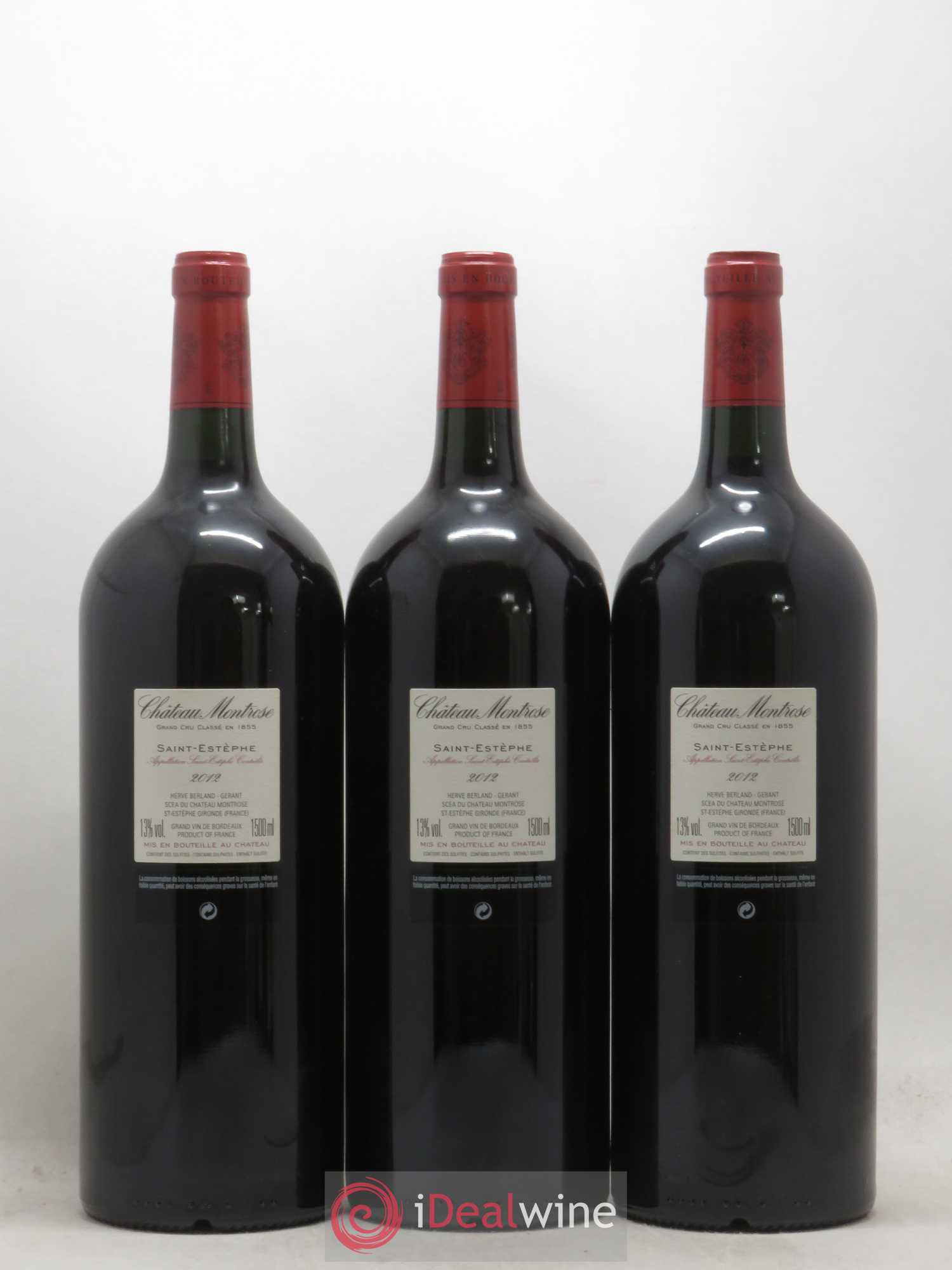 Château Montrose 2ème Grand Cru Classé 2012 - Lot de 6 magnums - 4