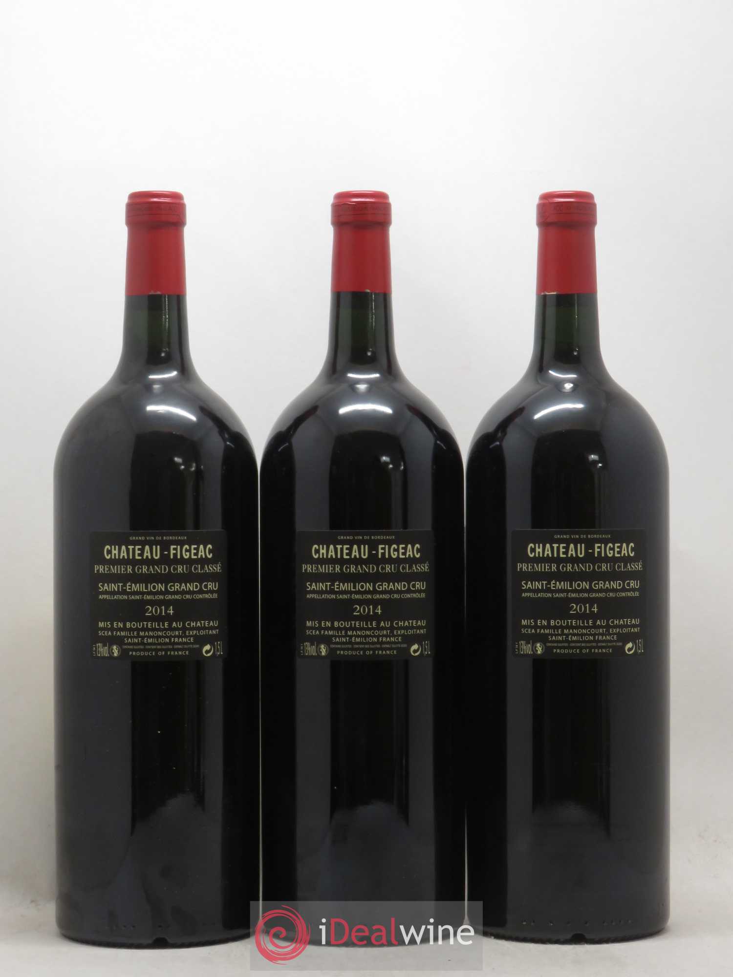 Château Figeac 1er Grand Cru Classé A 2014 - Lot de 6 magnums - 2