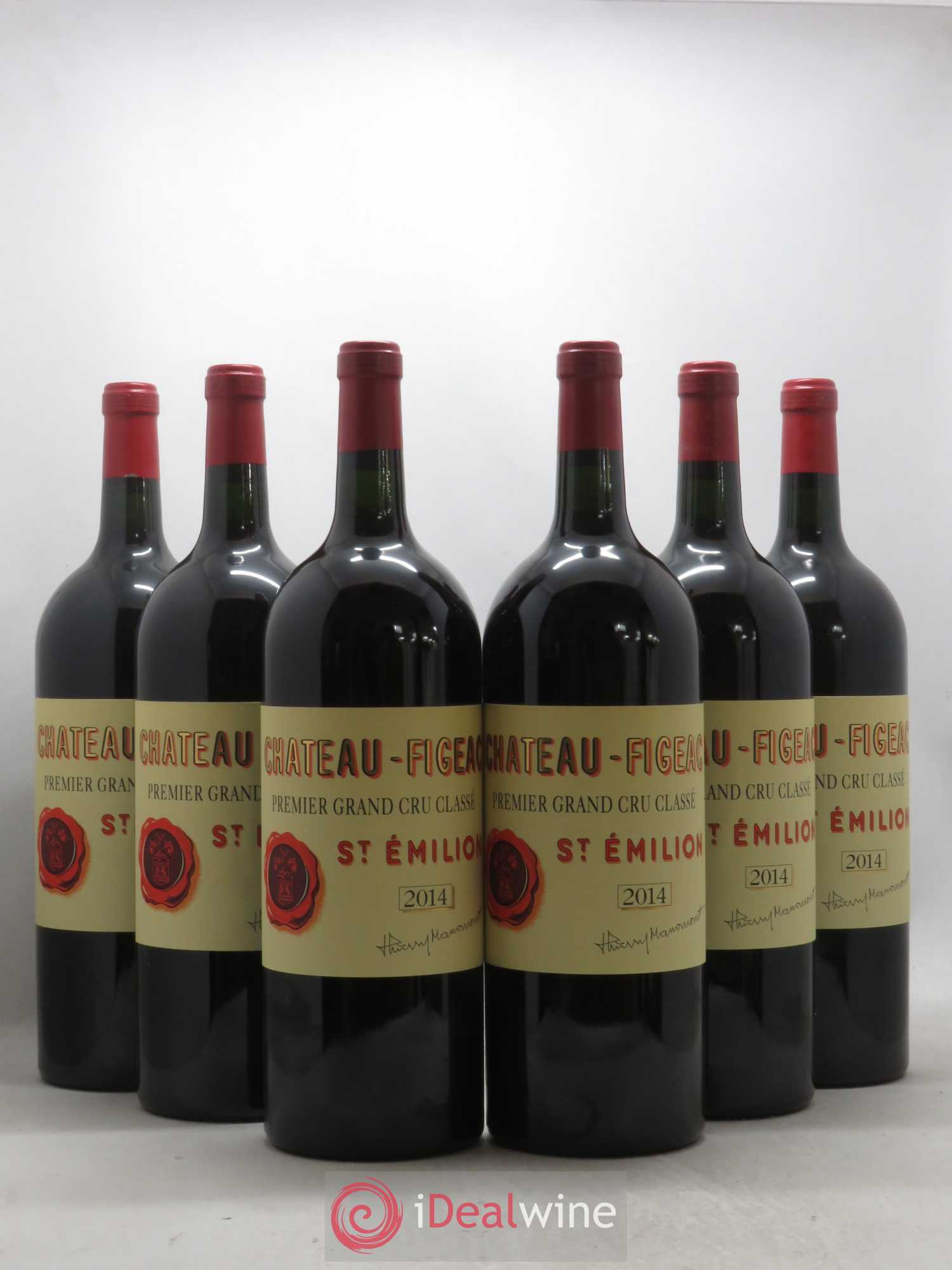 Château Figeac 1er Grand Cru Classé A 2014 - Lot de 6 magnums - 0