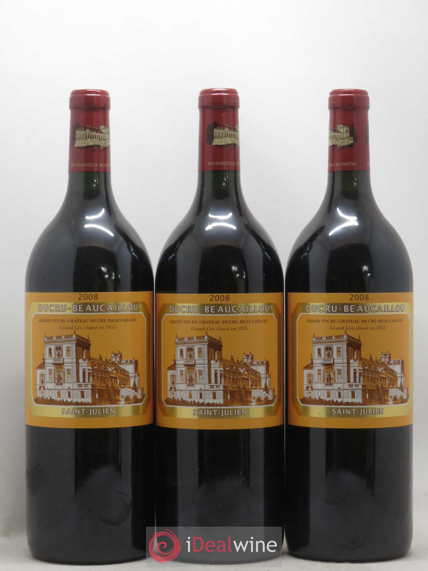 Château Ducru Beaucaillou 2ème Grand Cru Classé 2008 - Lot de 6 magnums - 1