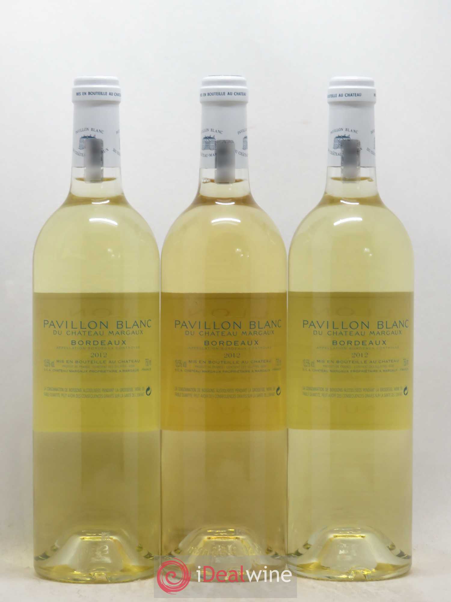 Pavillon Blanc du Château Margaux 2012 - Lot de 6 bouteilles - 2