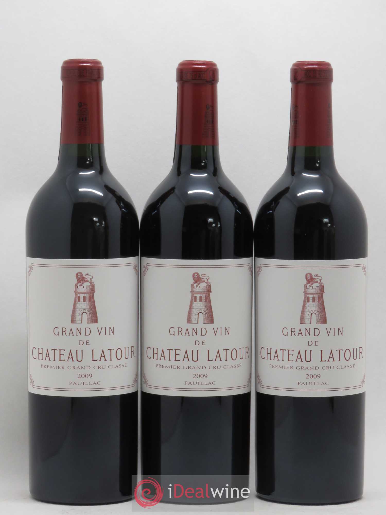 Château Latour 1er Grand Cru Classé 2009 - Lot de 3 bouteilles - 0