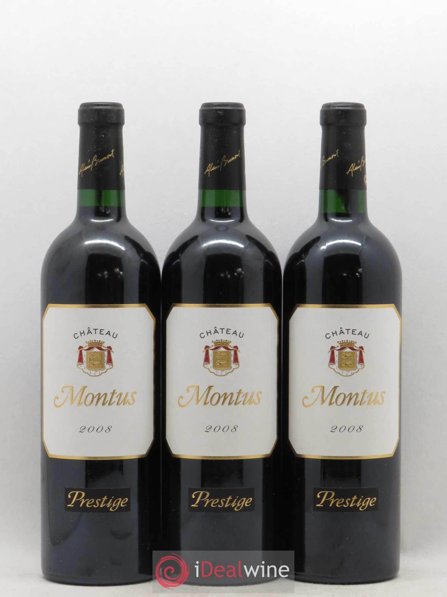 Madiran Château Montus-Prestige Alain Brumont 2008 - Lot de 6 bouteilles - 1