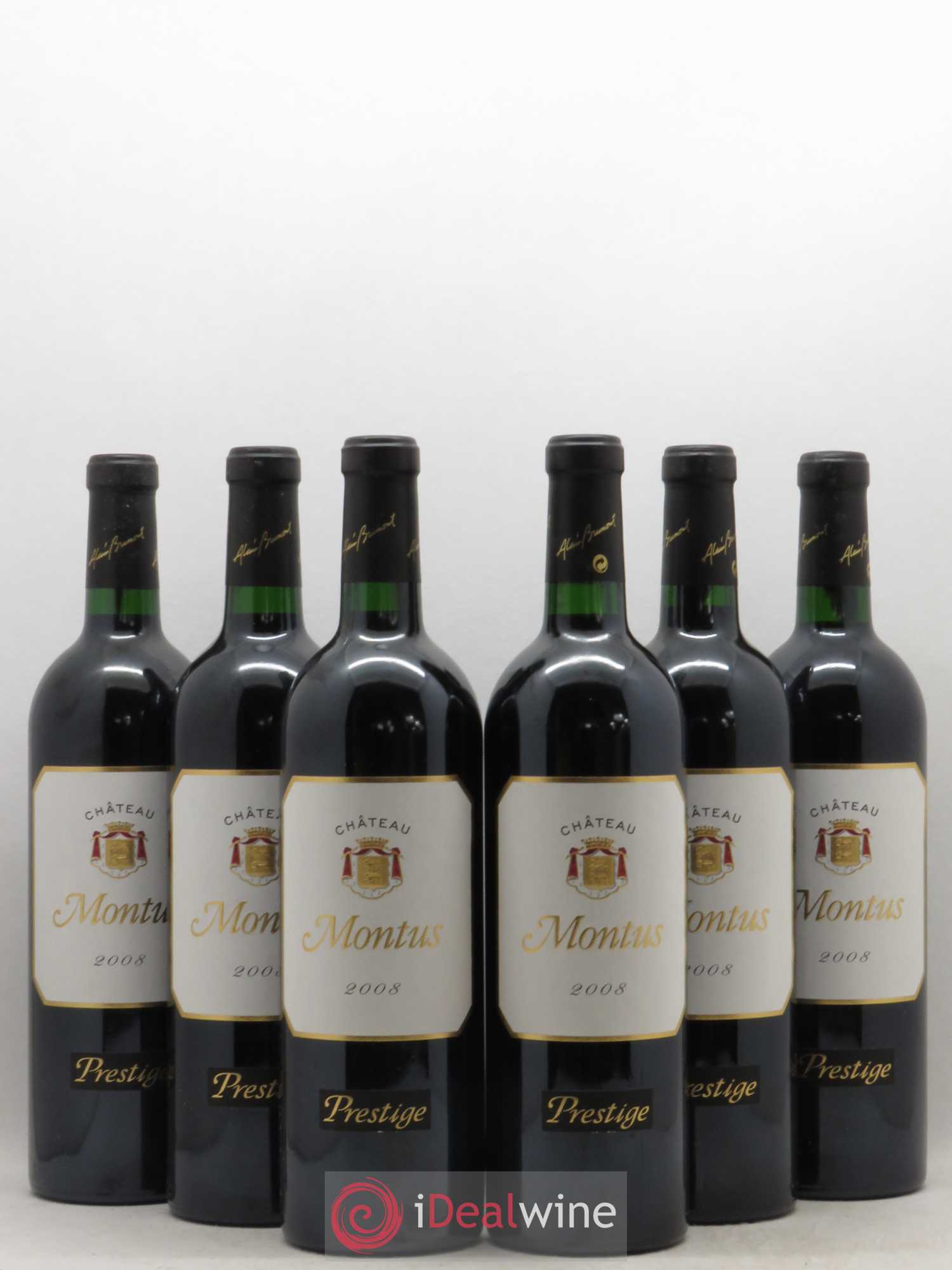 Madiran Château Montus-Prestige Alain Brumont 2008 - Lot de 6 bouteilles - 0