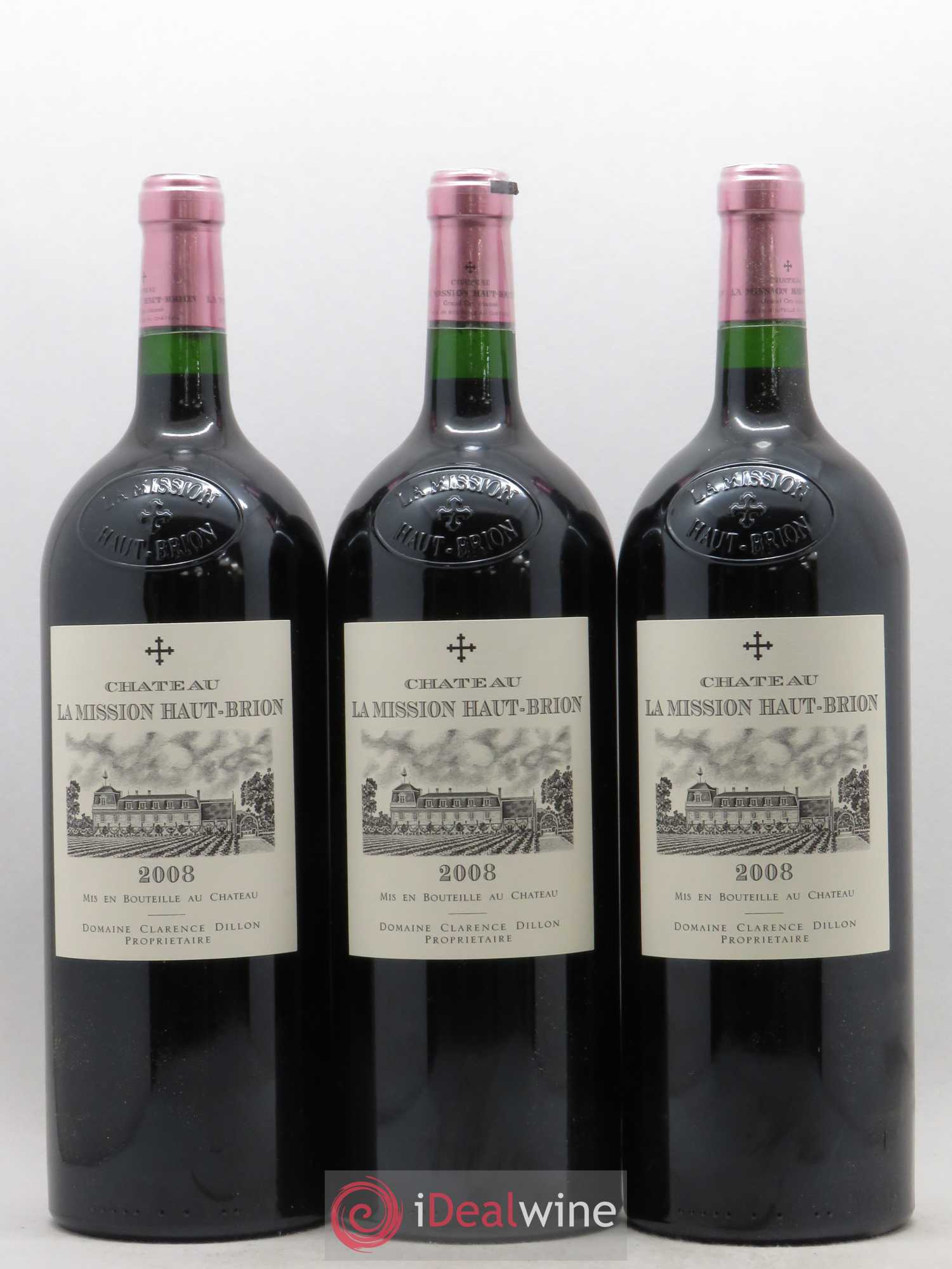 Château la Mission Haut-Brion Cru Classé de Graves 2008 - Lot de 6 magnums - 1