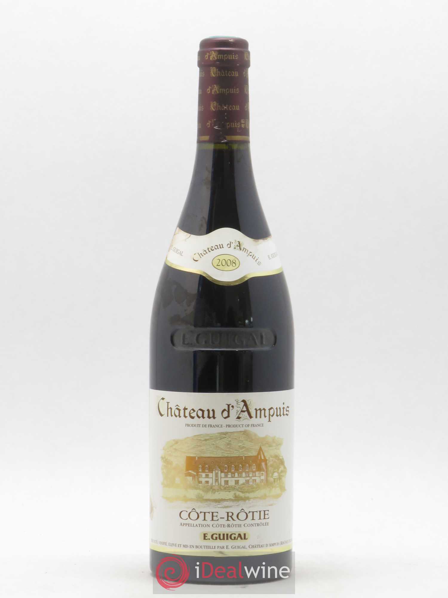 Côte-Rôtie Château d'Ampuis Guigal 2008 - Lot de 1 bouteille - 0
