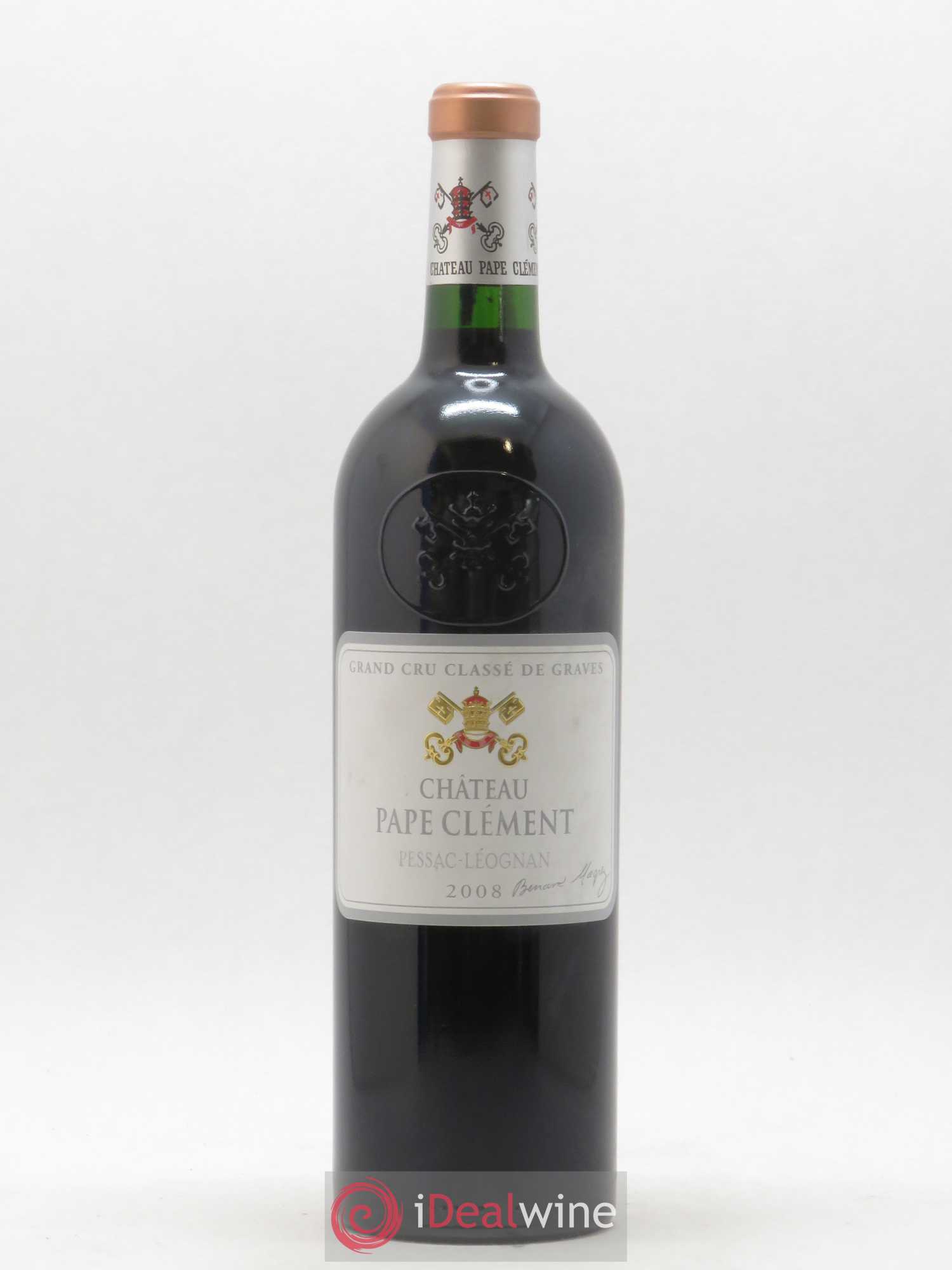 Château Pape Clément Cru Classé de Graves 2008 - Lot de 1 bouteille - 0