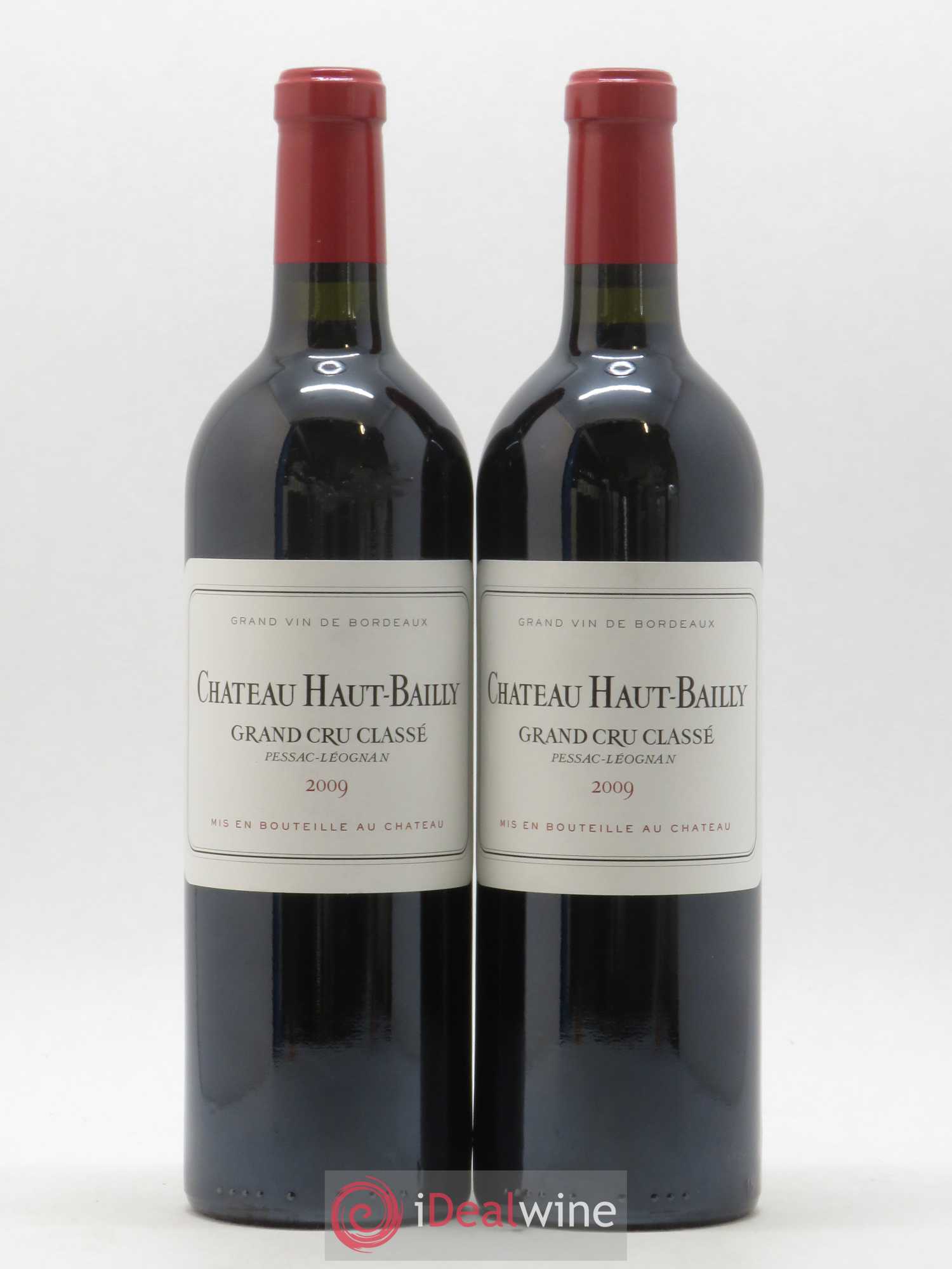Château Haut-Bailly Cru Classé de Graves 2009 - Lot de 2 bouteilles - 0