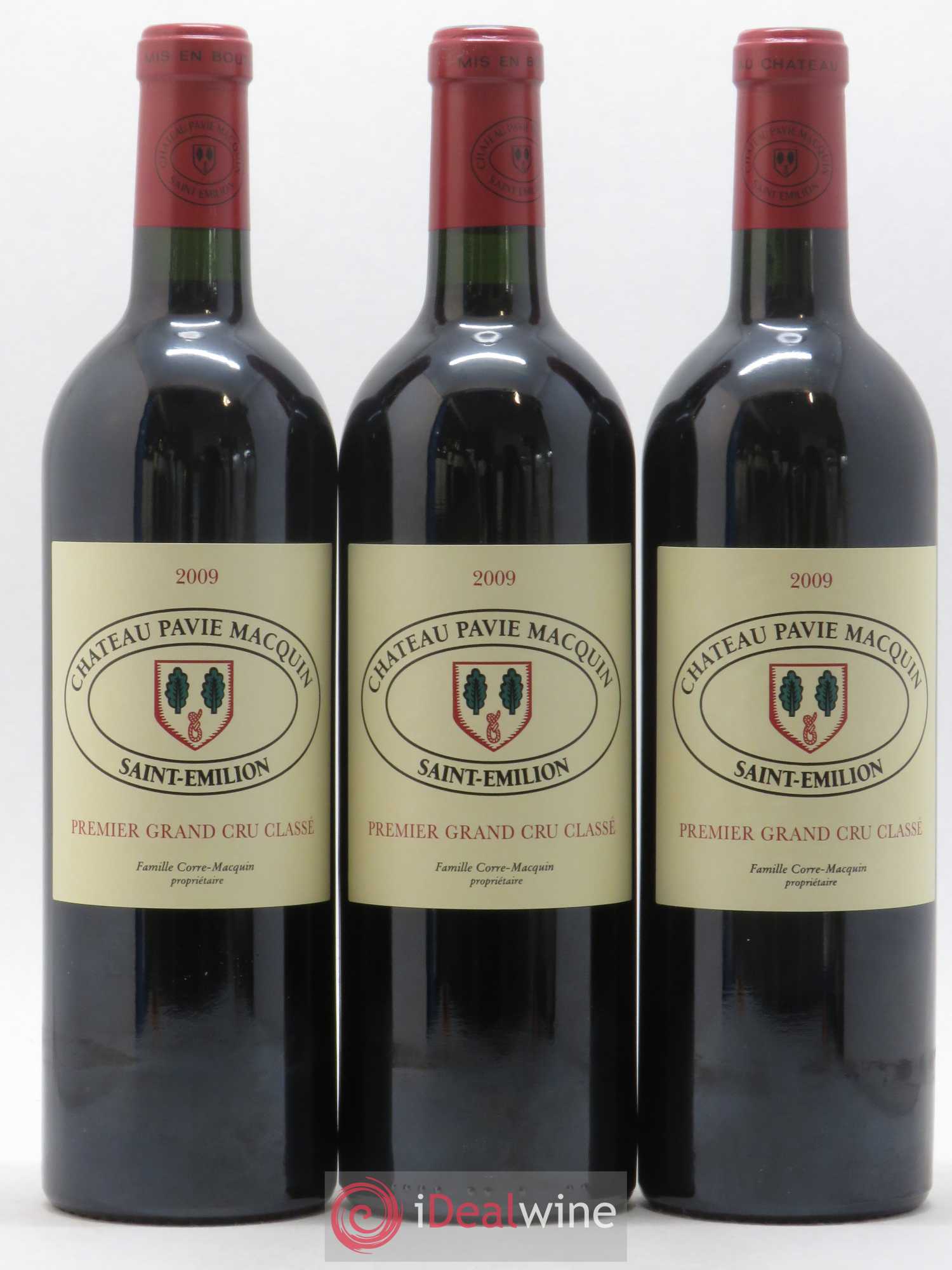 Château Pavie Macquin 1er Grand Cru Classé B 2009 - Lot de 6 bouteilles - 1