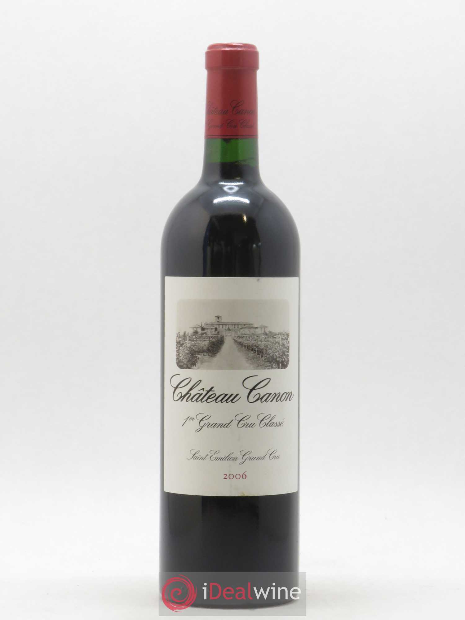 Château Canon 1er Grand Cru Classé B 2006 - Lot de 1 bouteille - 0