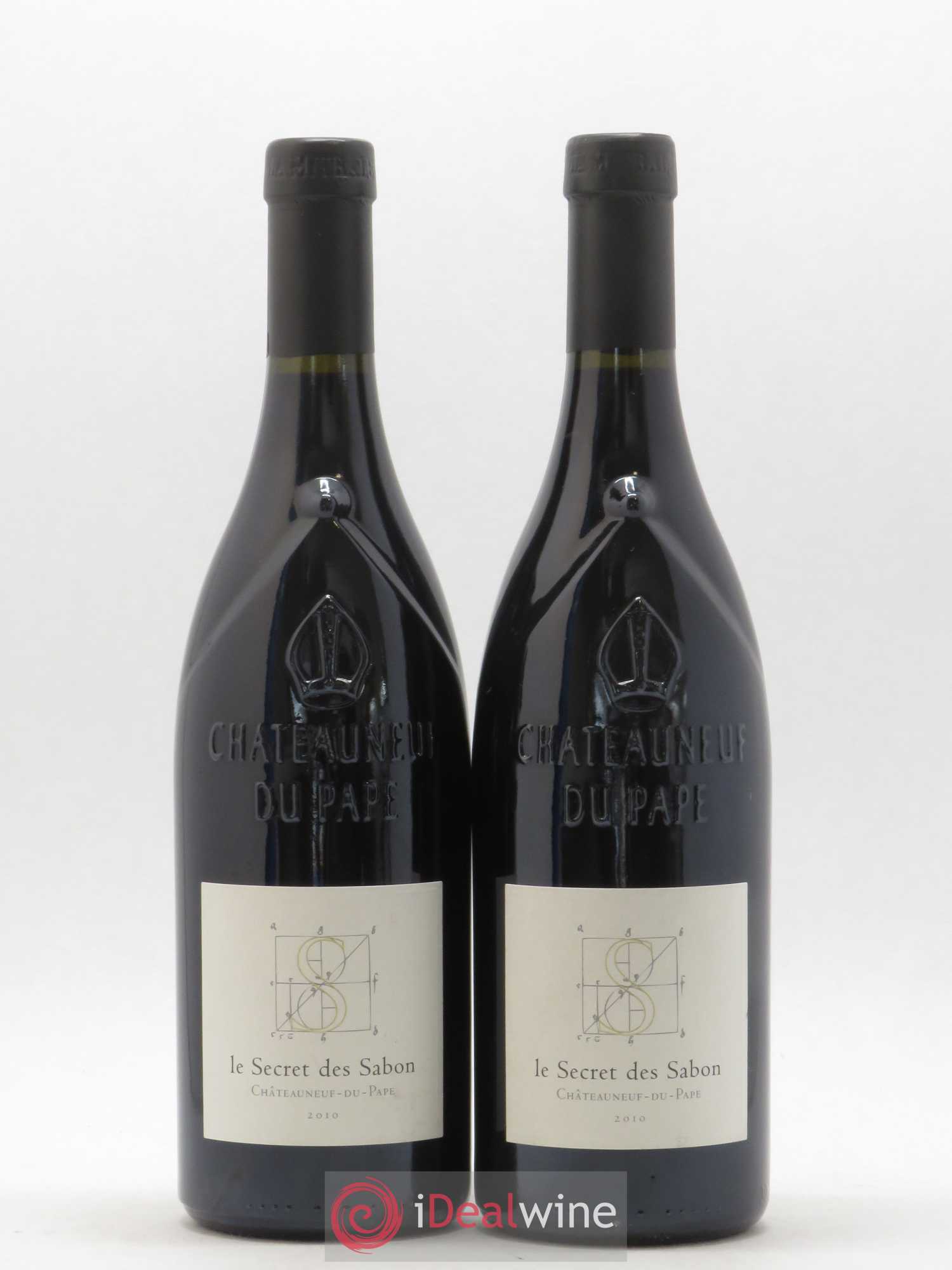 Châteauneuf-du-Pape Le Secret des Sabon Domaine Roger Sabon 2010 - Lot de 2 bouteilles - 0