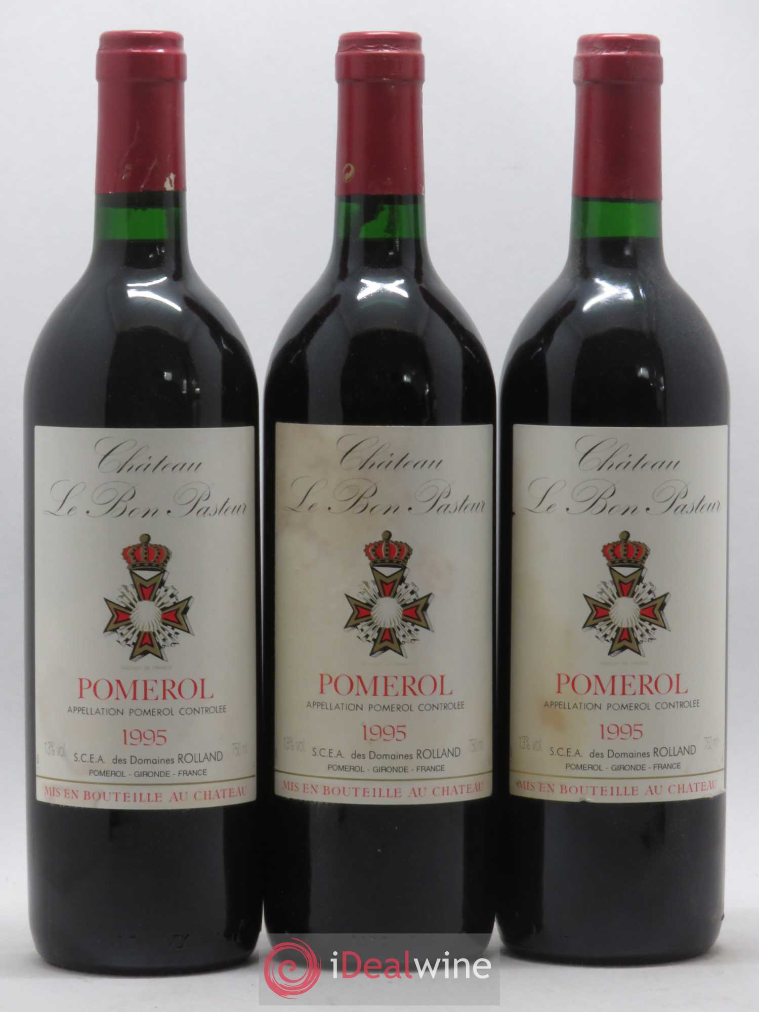 Château le Bon Pasteur 1995 - Lot de 12 bouteilles - 4