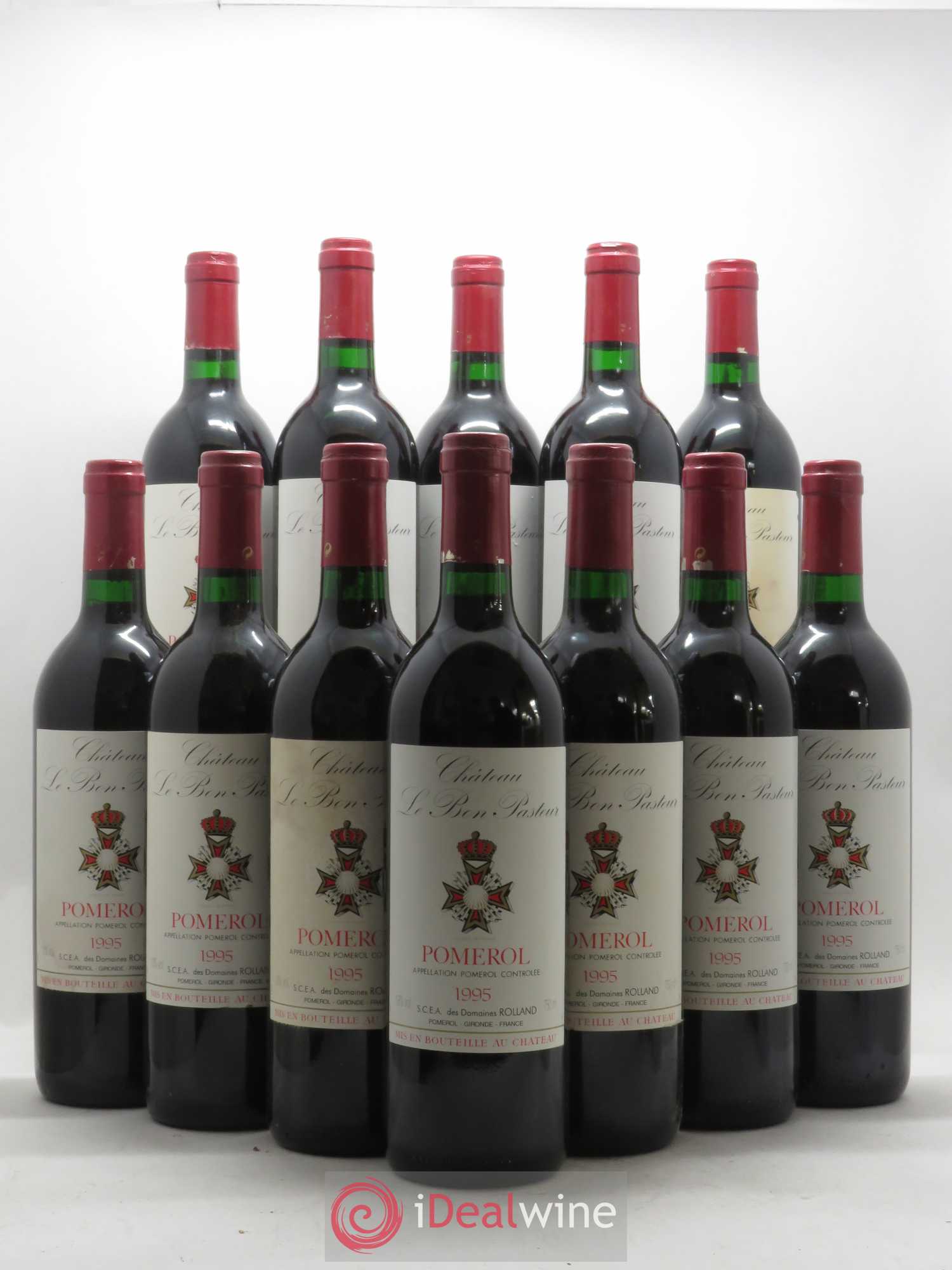 Château le Bon Pasteur 1995 - Lot de 12 bouteilles - 0