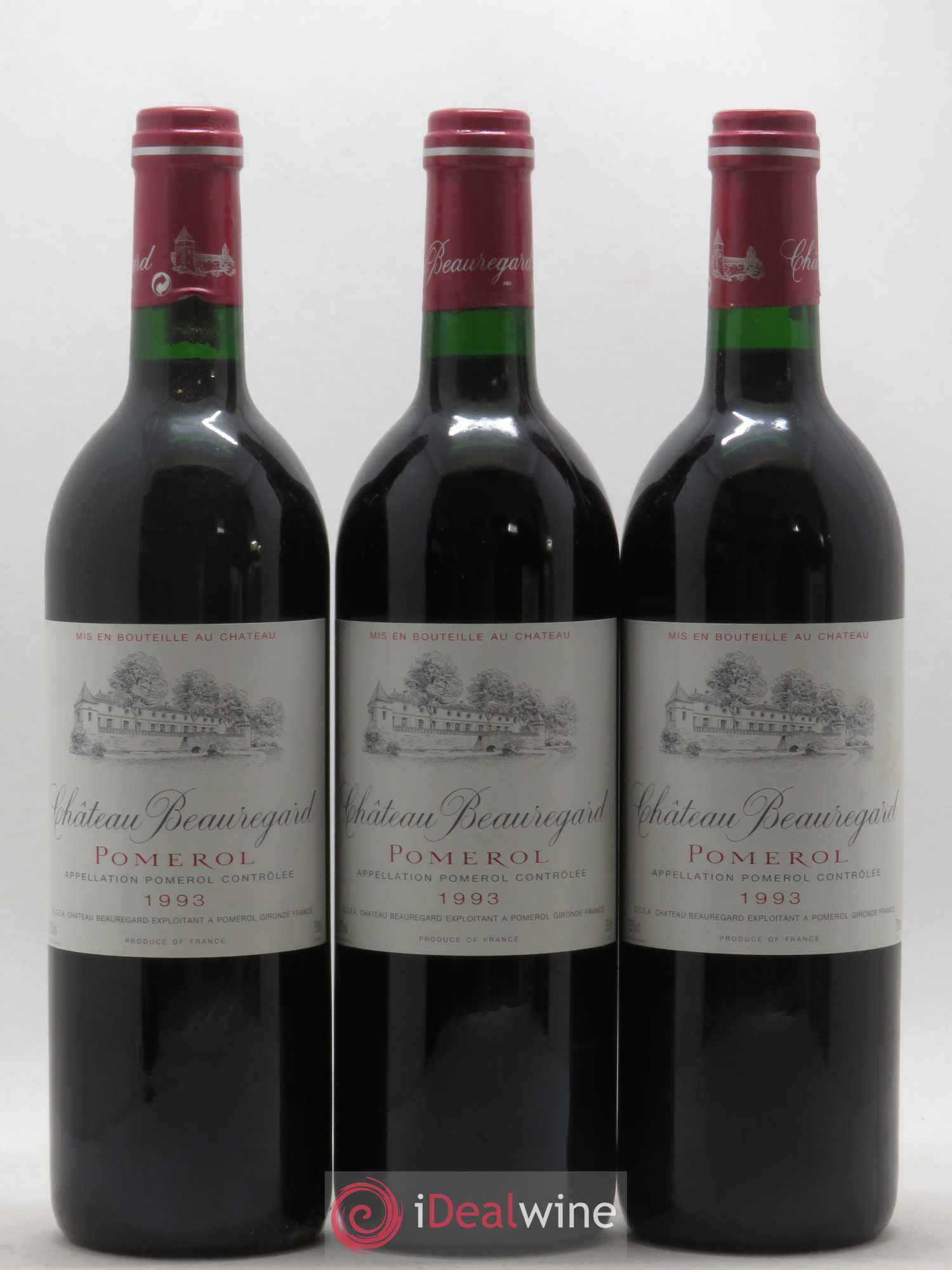 Château Beauregard 1993 - Lot de 12 bouteilles - 1
