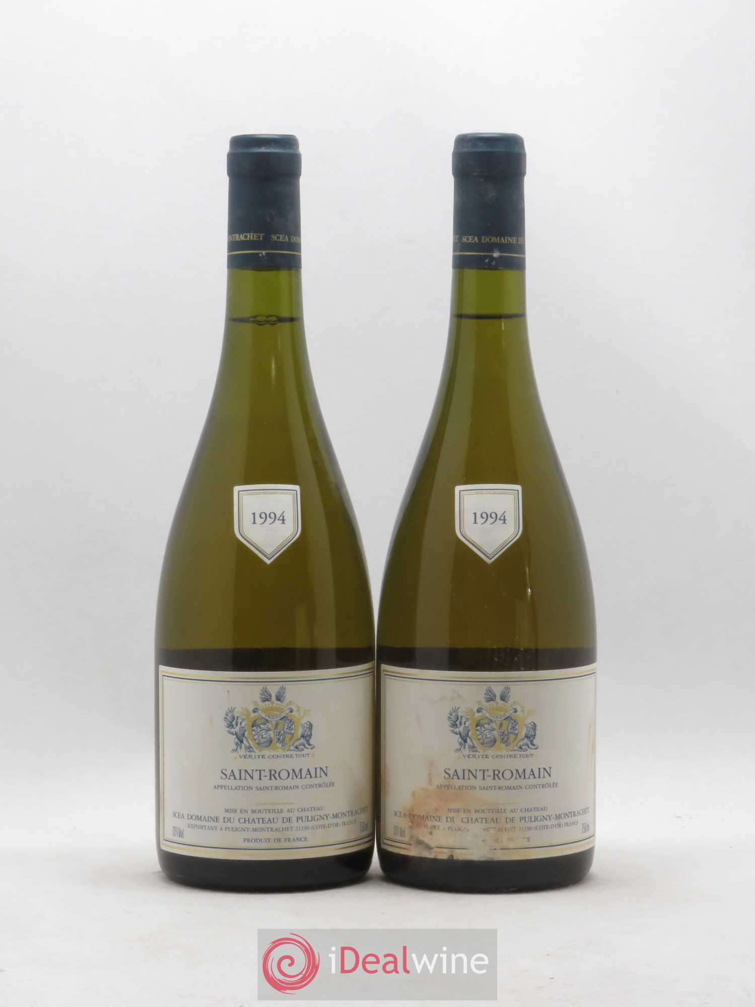 Saint-Romain Château de Puligny Montrachet 1994 - Lot de 2 bouteilles - 0