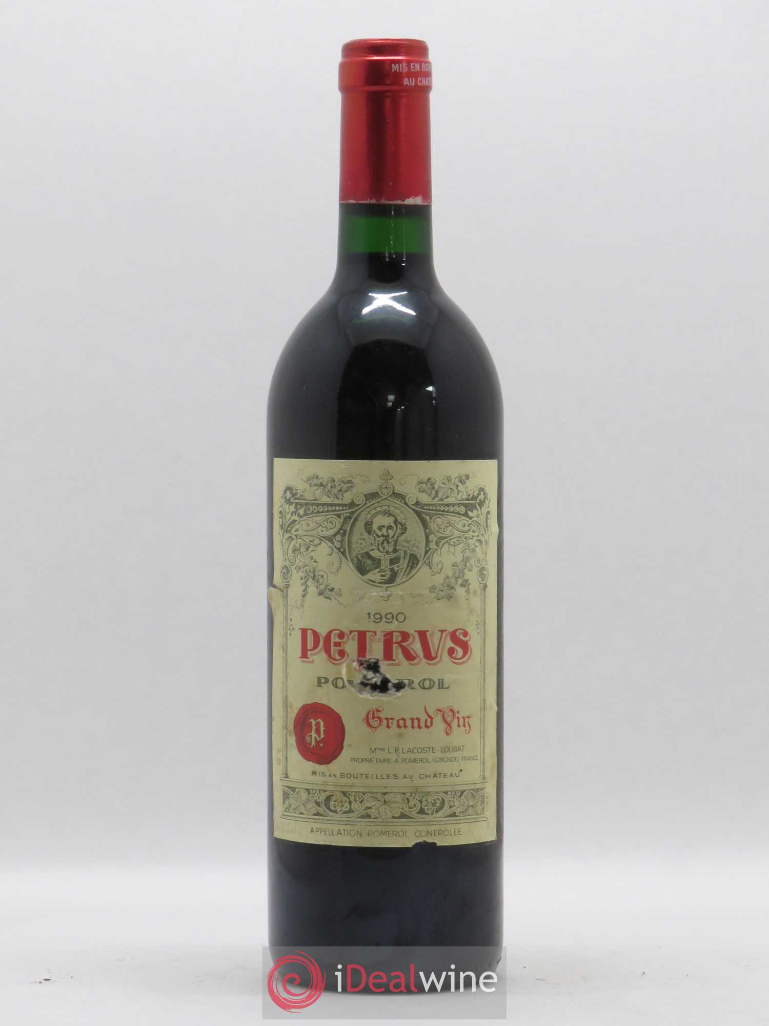 Petrus 1990 - Lot de 1 bouteille - 0