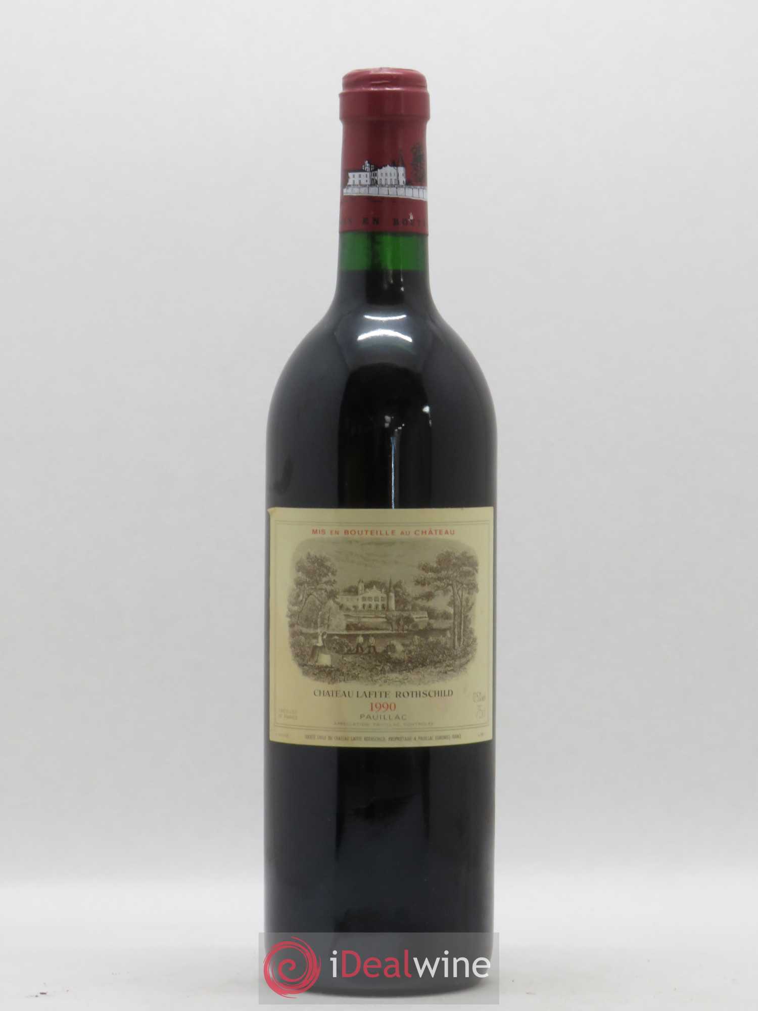 Château Lafite Rothschild 1er Grand Cru Classé 1990 - Lot de 1 bouteille - 0
