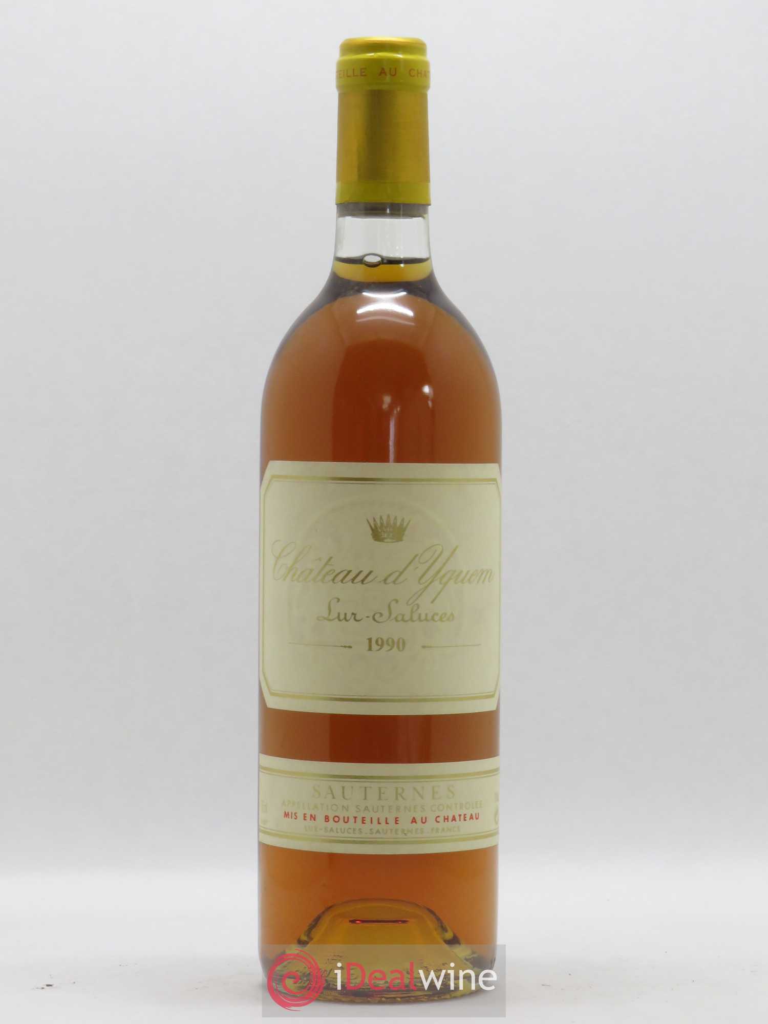 Château d' Yquem 1er Cru Classé Supérieur 1990 - Lotto di 1 bottiglia - 0