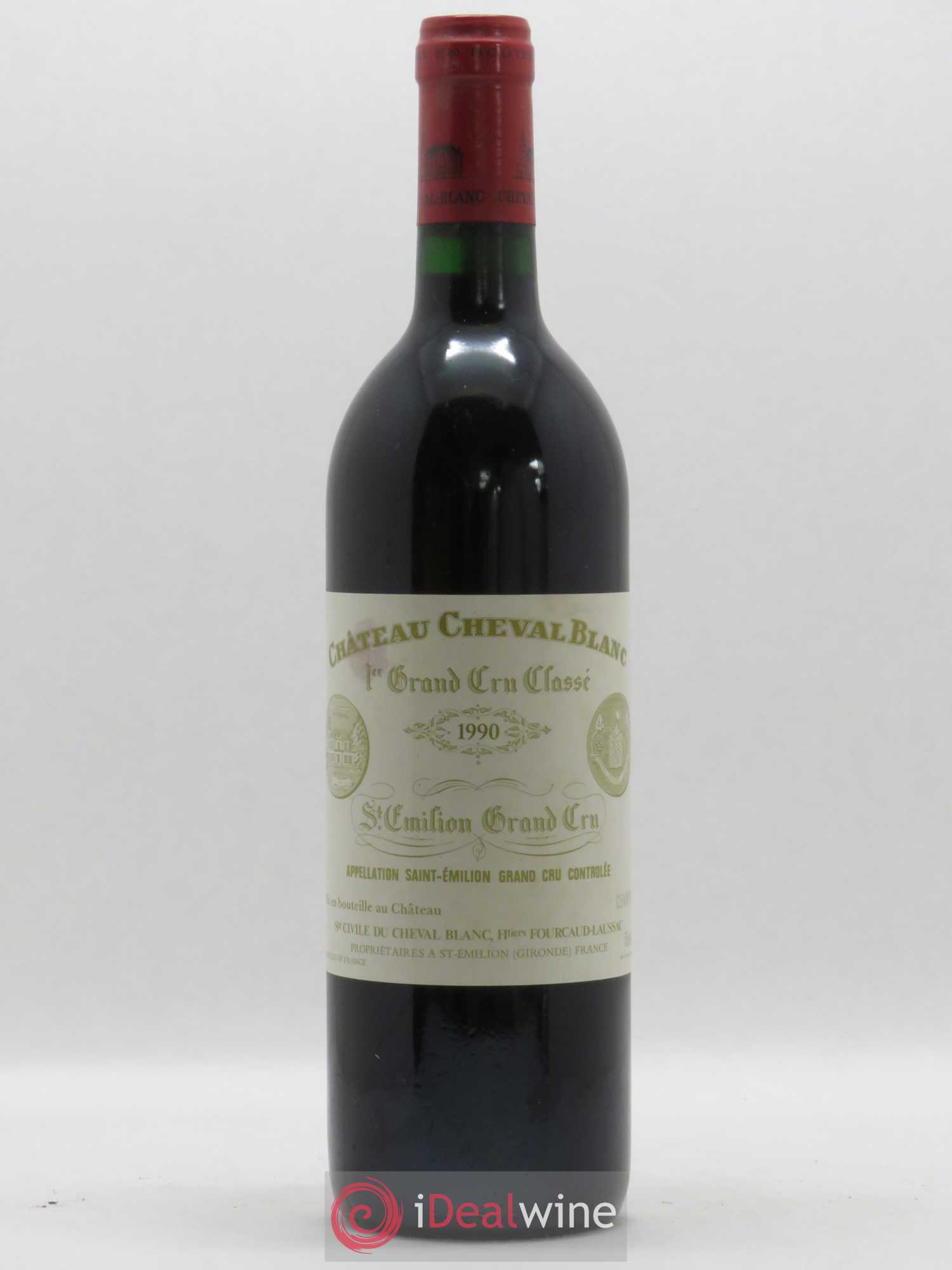 Château Cheval Blanc 1er Grand Cru Classé A 1990 - Lot de 1 bouteille - 0