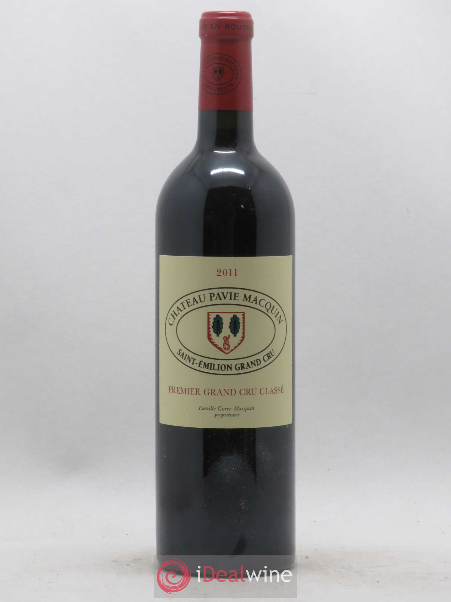 Château Pavie Macquin 1er Grand Cru Classé B 2011 - Lot de 1 bouteille - 0
