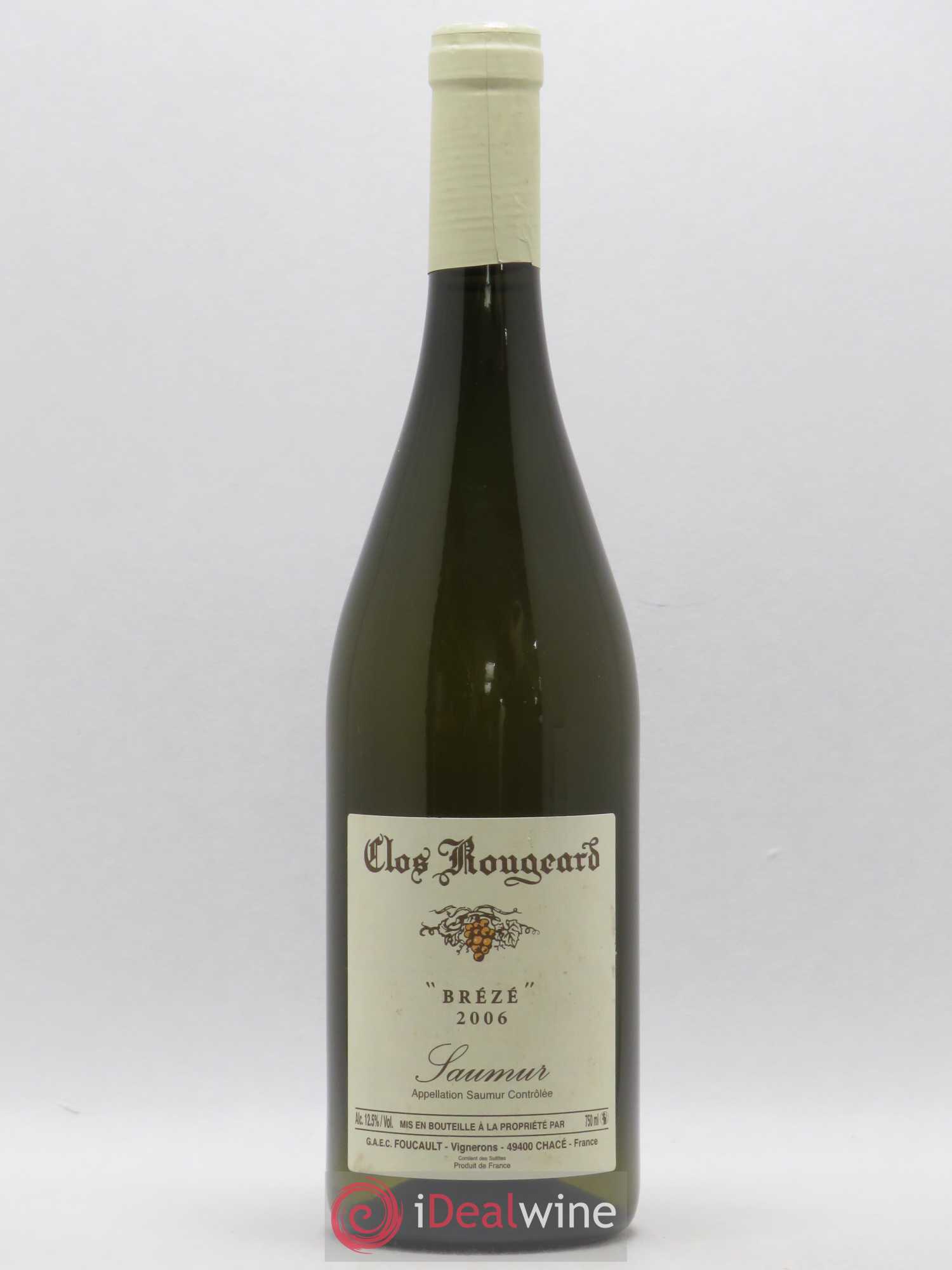 Saumur Brézé Clos Rougeard 2006 - Lot de 1 bouteille - 0