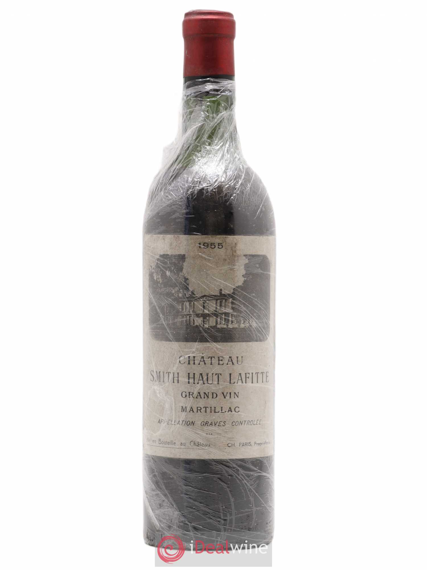 Château Smith Haut Lafitte Cru Classé de Graves 1955 - Lot de 1 bouteille - 0