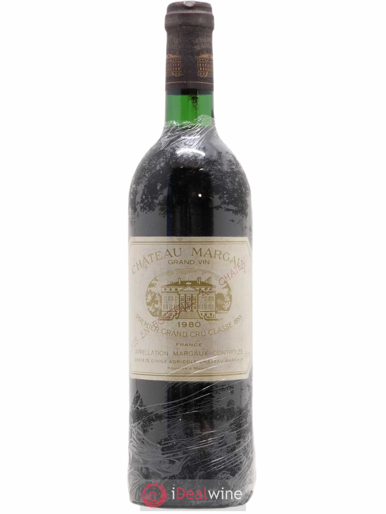 Château Margaux 1er Grand Cru Classé 1980 - Lot de 1 bouteille - 0