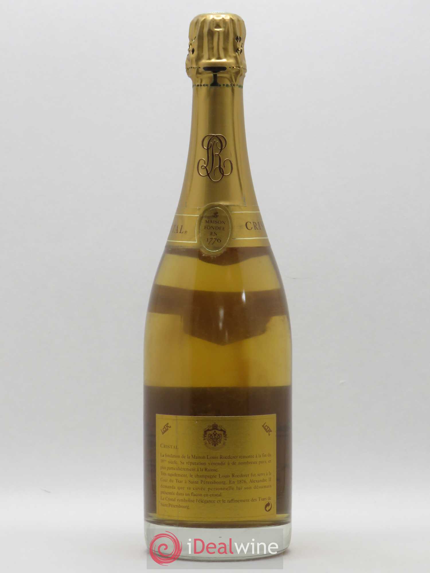 Cristal Louis Roederer 1990 - Lot de 1 bouteille - 1