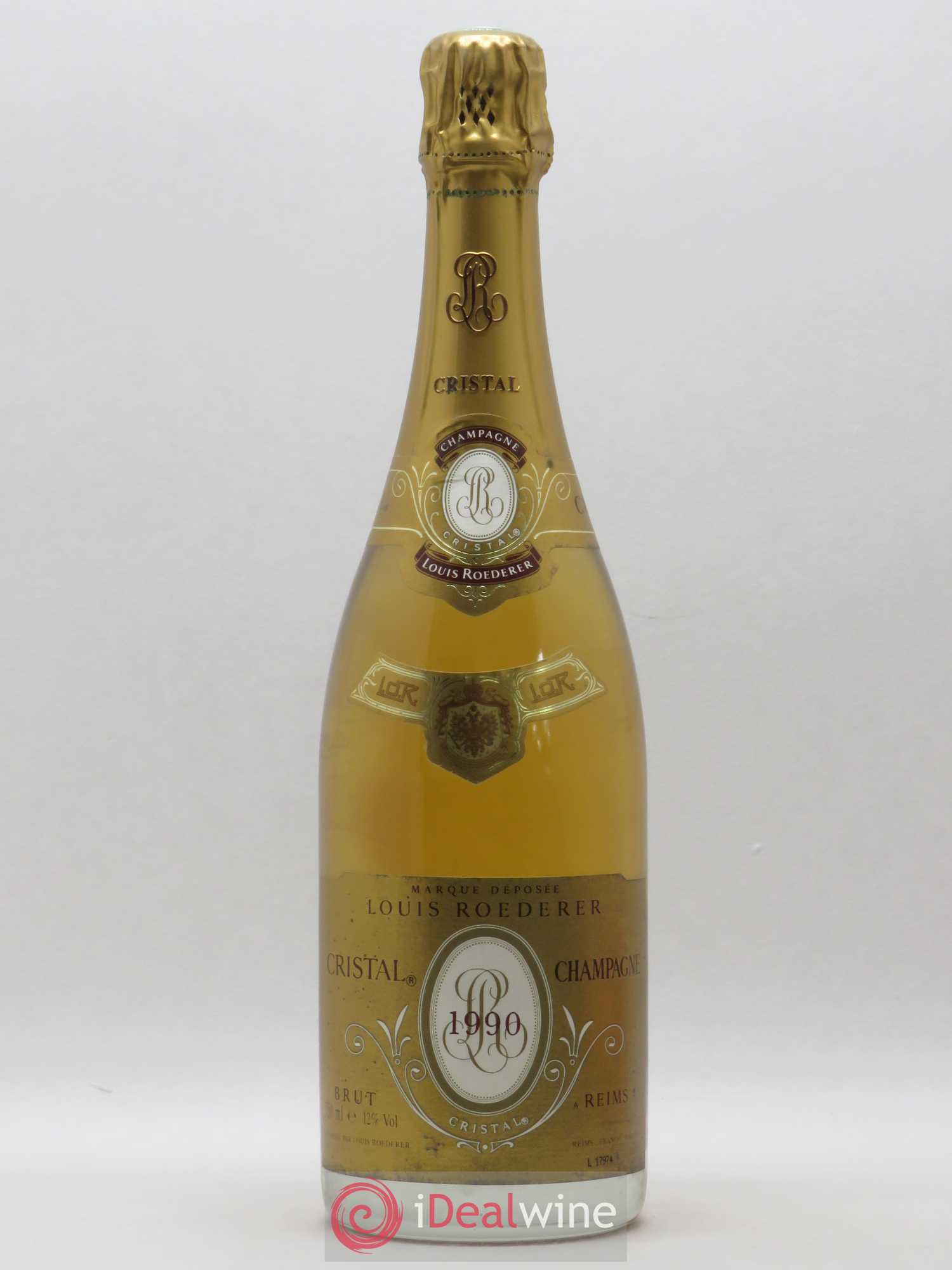 Cristal Louis Roederer 1990 - Lot de 1 bouteille - 0