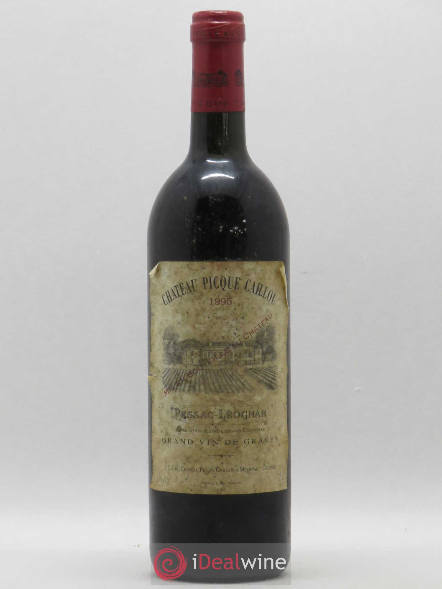 Château Picque Caillou 1995 - Lot de 1 bouteille - 0