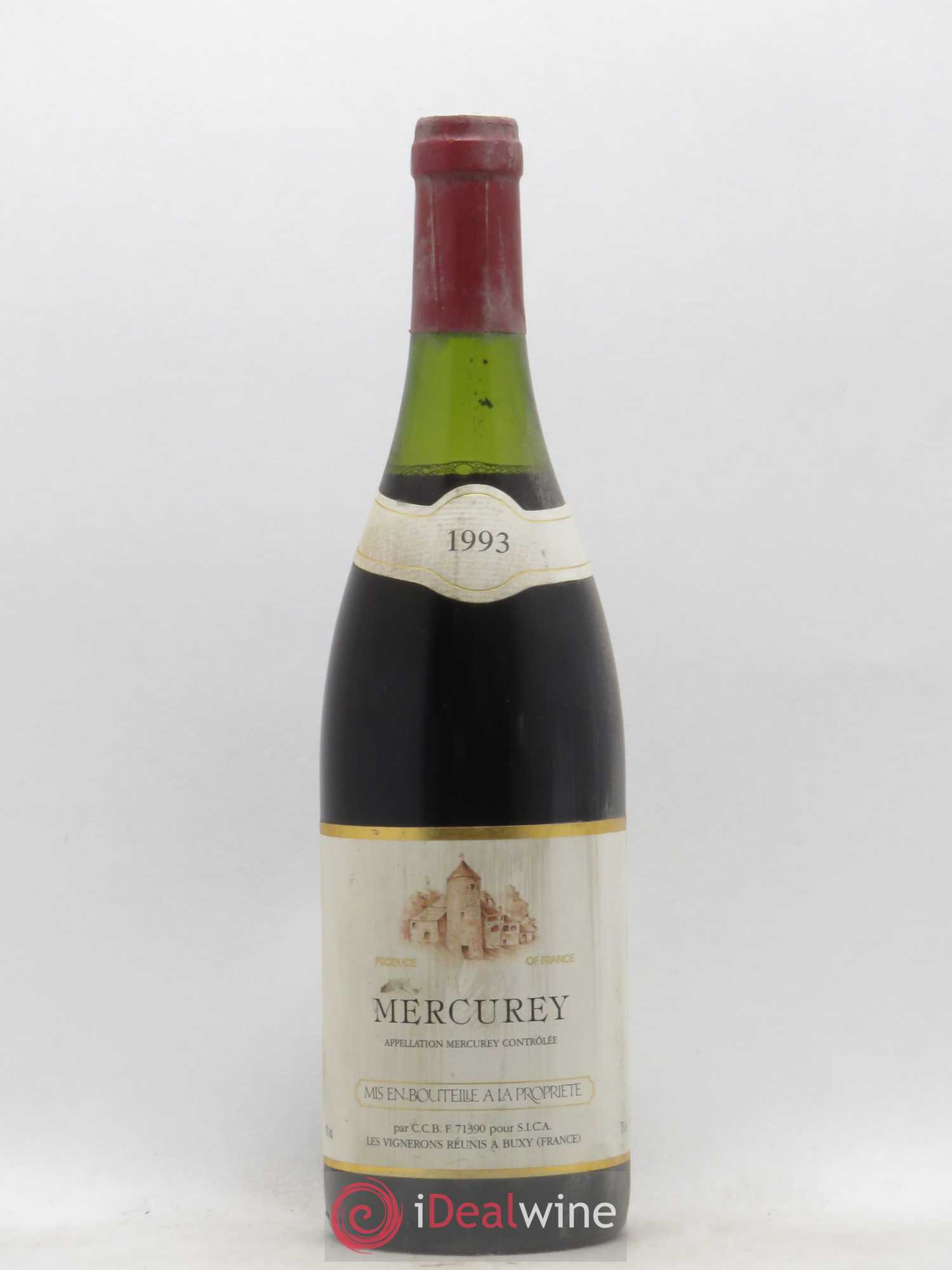 Mercurey Vigneron Reuni A Buxy 1993 - Posten von 1 Flasche - 0