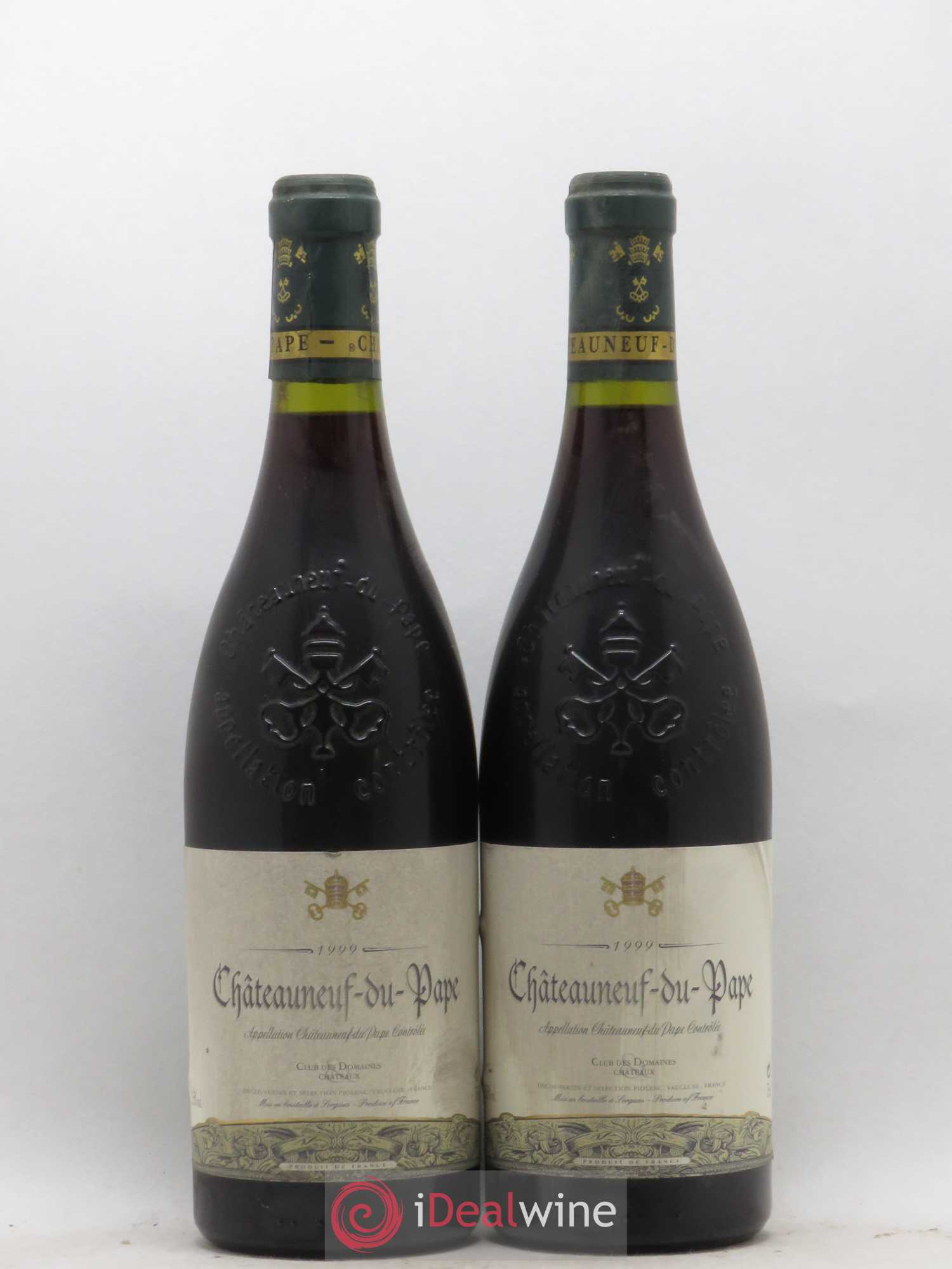 Châteauneuf-du-Pape Sorgues 1999 - Lot de 2 bouteilles - 0