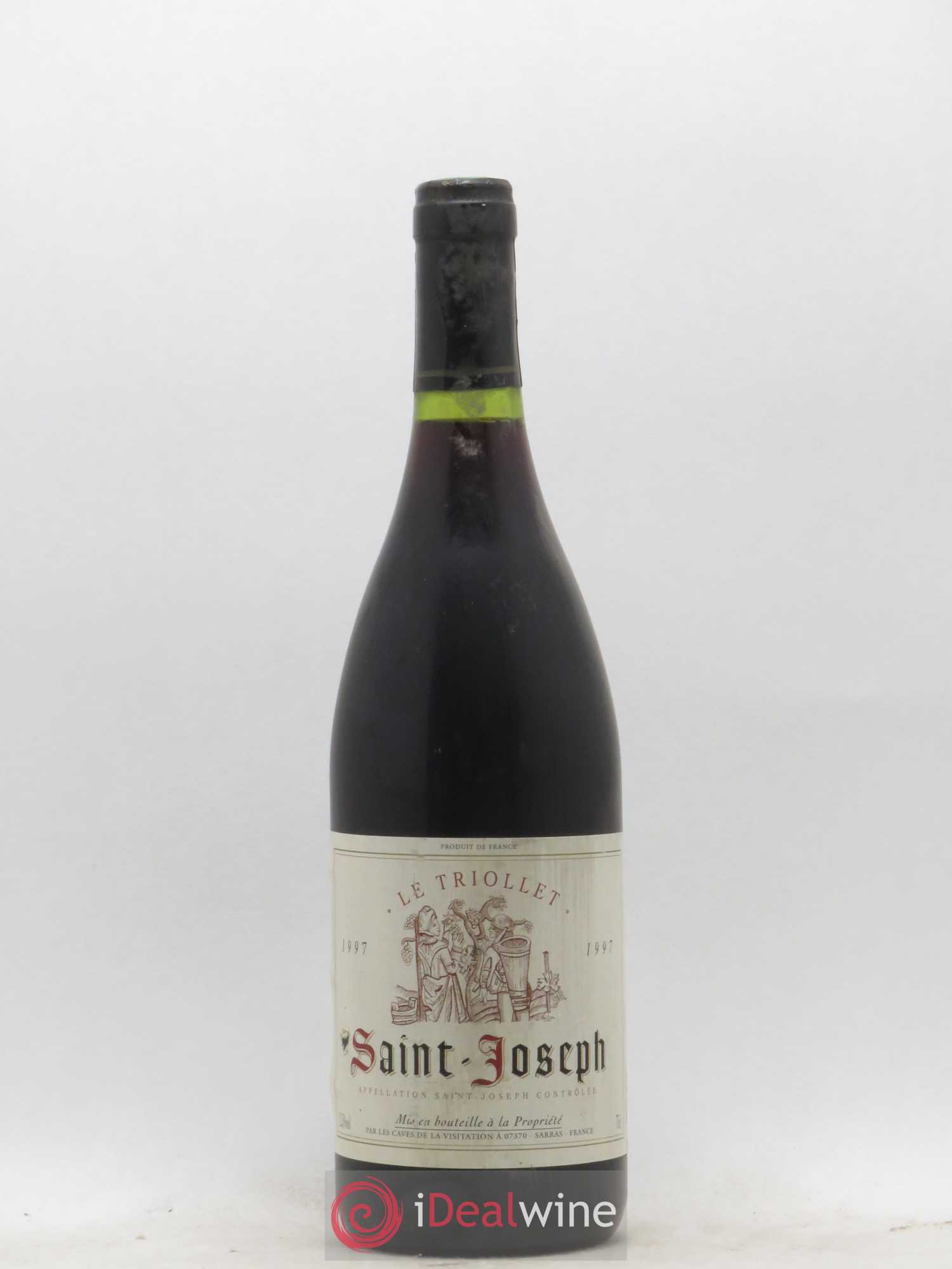 Saint-Joseph Le Triollet Caves de la Visitation 1997 - Posten von 1 Flasche - 0