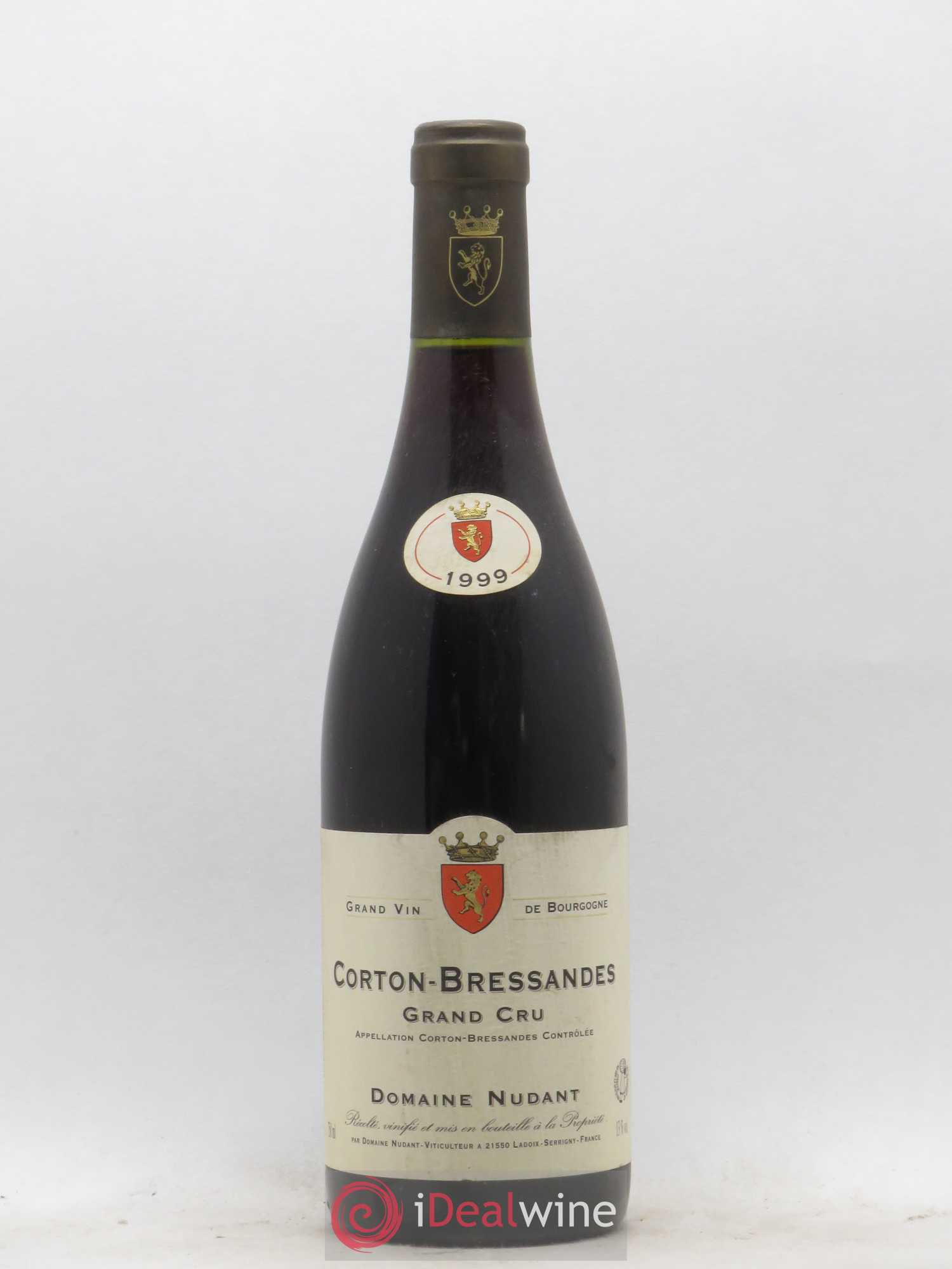 Corton Grand Cru Bressandes Domaine Nudant 1999 - Lot de 1 bouteille - 0