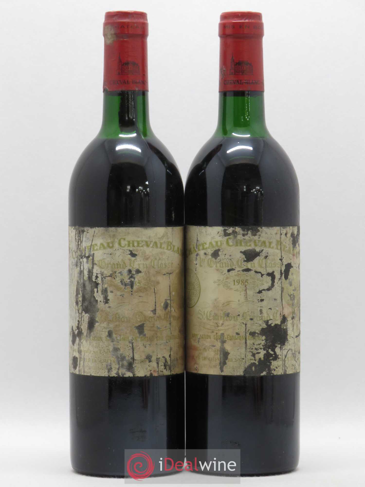 Château Cheval Blanc 1er Grand Cru Classé A 1985 - Lot de 2 bouteilles - 0