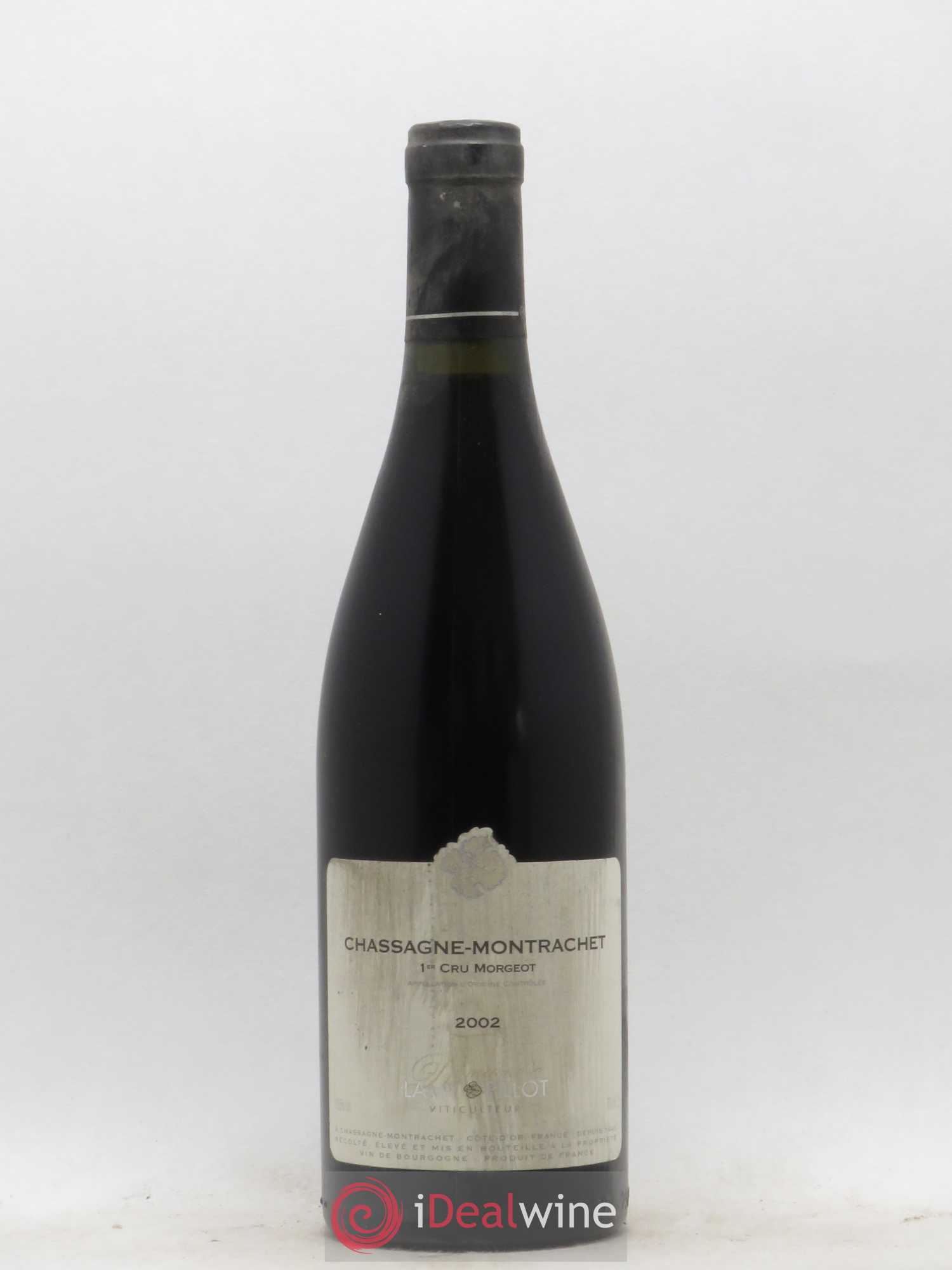 Chassagne-Montrachet 1er Cru Morgeot Domaine Lamy Pillot 2002 - Posten von 1 Flasche - 0