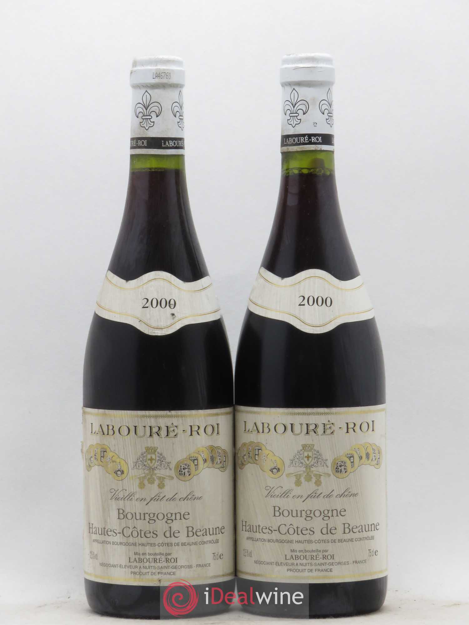 Hautes-Côtes de Beaune Labouré Roi 2000 - Lot de 2 bouteilles - 0
