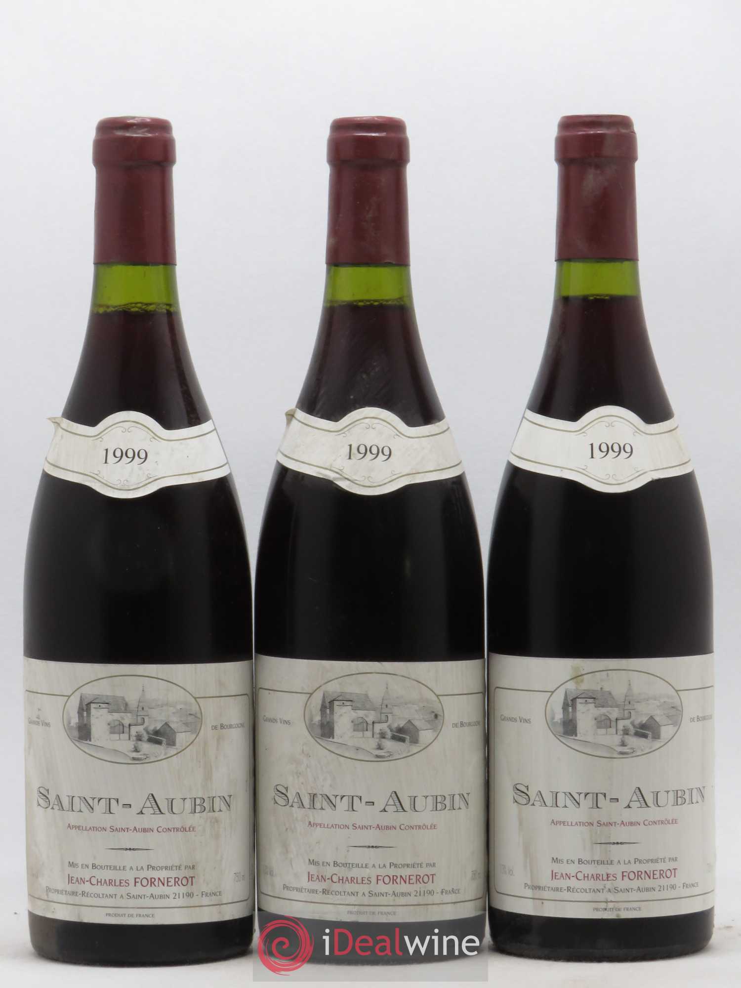 Saint-Aubin Jean-Charles Fornerot 1999 - Lot de 3 bouteilles - 0