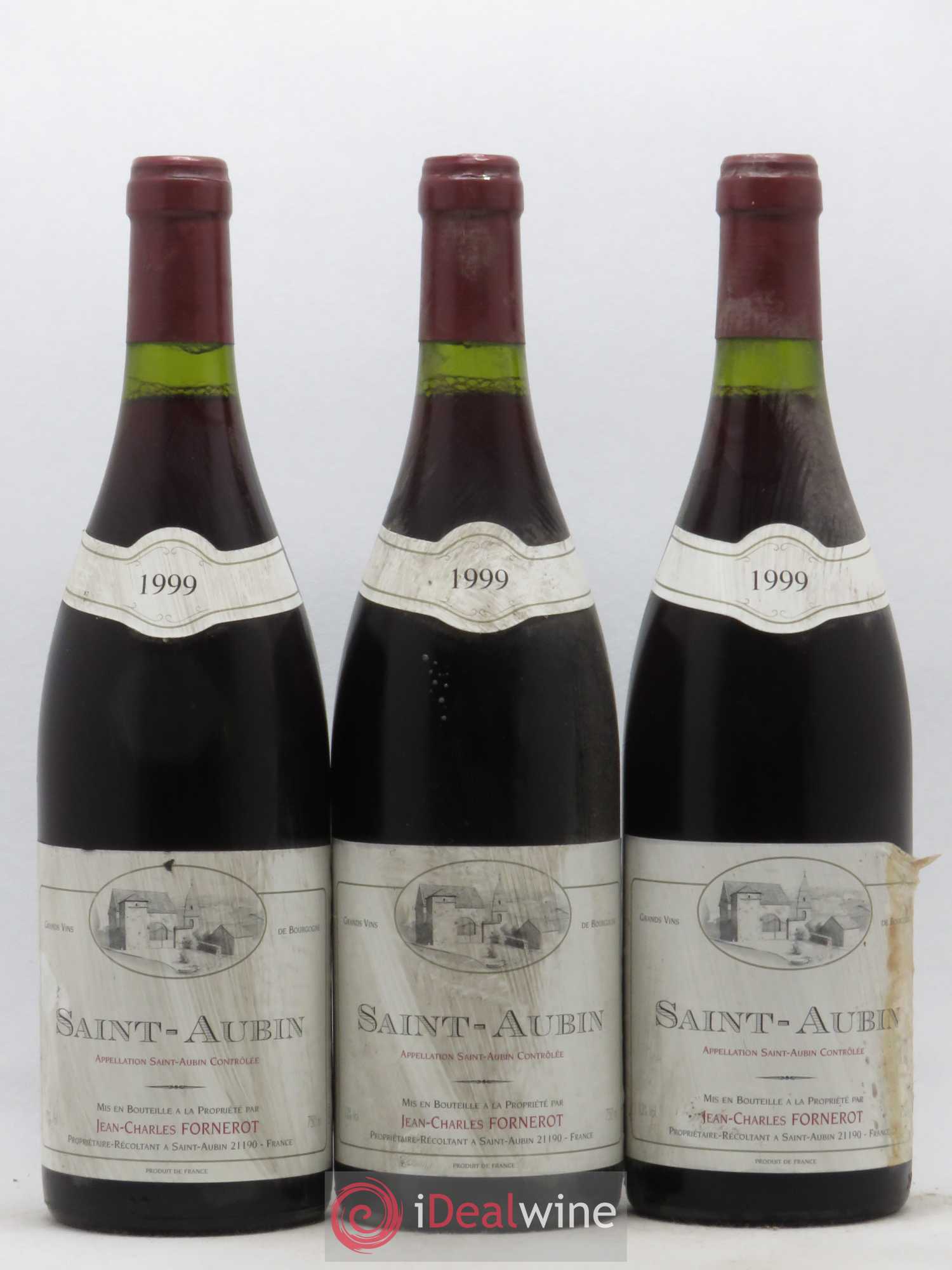Saint-Aubin Jean-Charles Fornerot 1999 - Lot de 3 bouteilles - 0