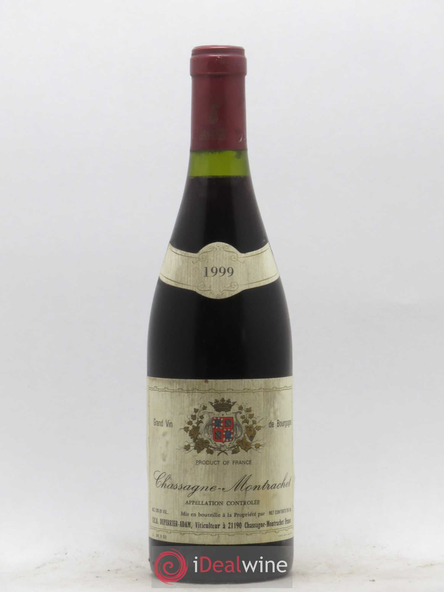 Chassagne-Montrachet Duperrier Adam 1999 - Lot de 1 bouteille - 0